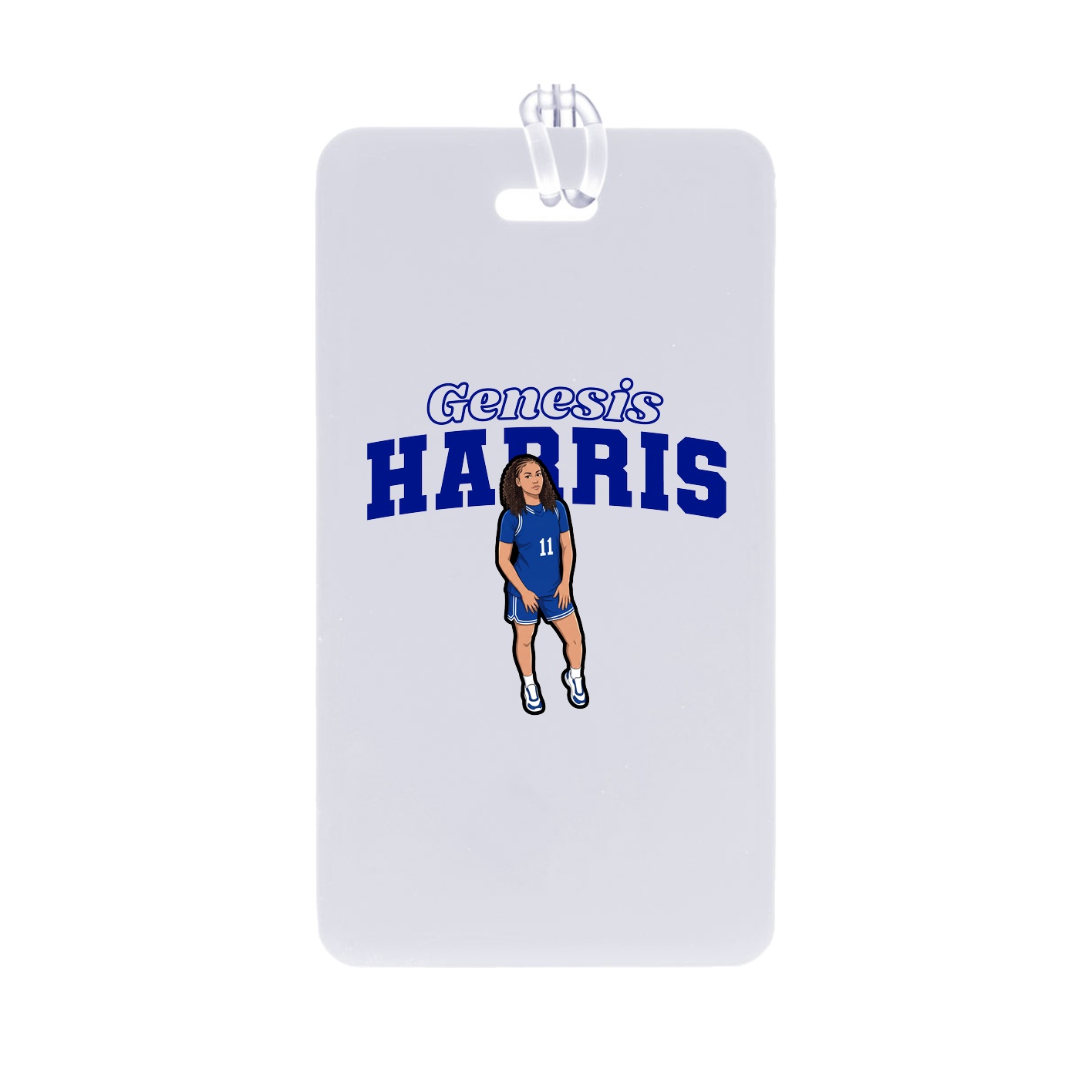 Bag Tag — Name Arch in Classic