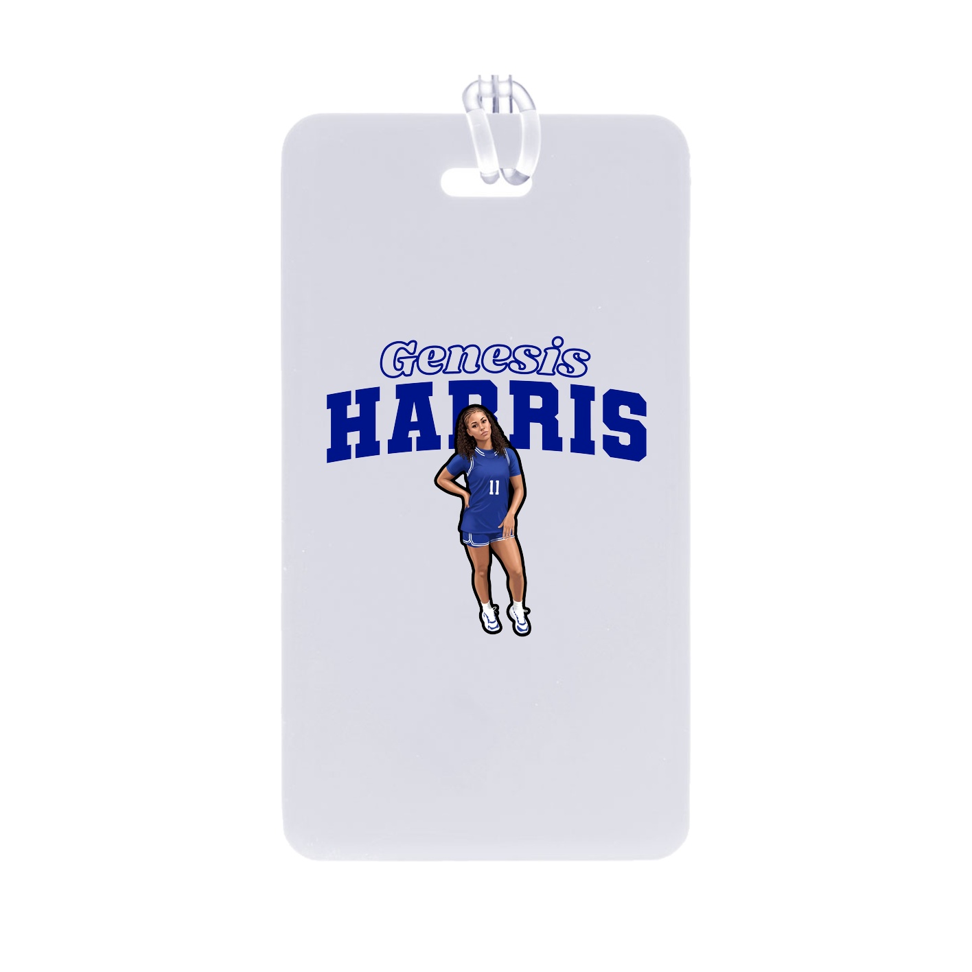 Bag Tag — Name Arch in Classic