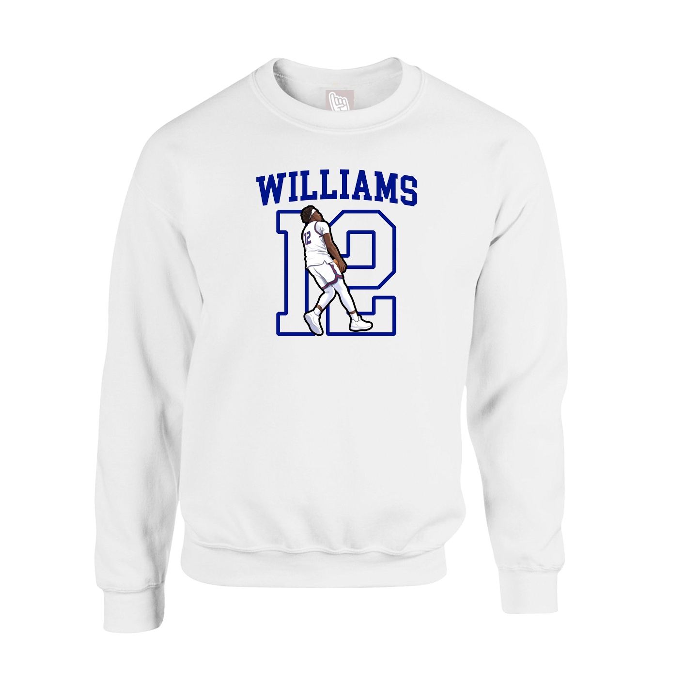 Fleece Crew — Shirsey in White
