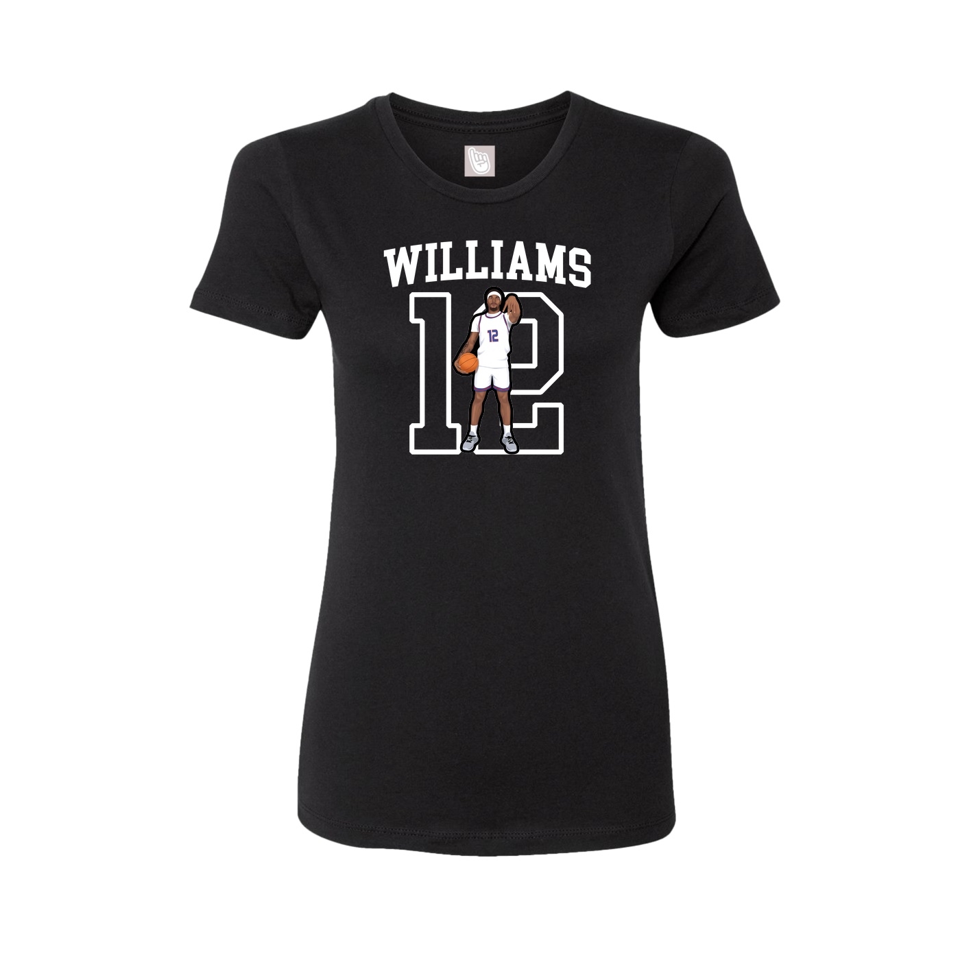 Fitted Women's Tee — Shirsey in Black