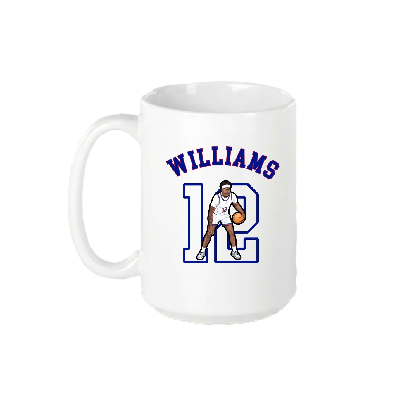 15oz Coffee Mug — Shirsey Arch in White