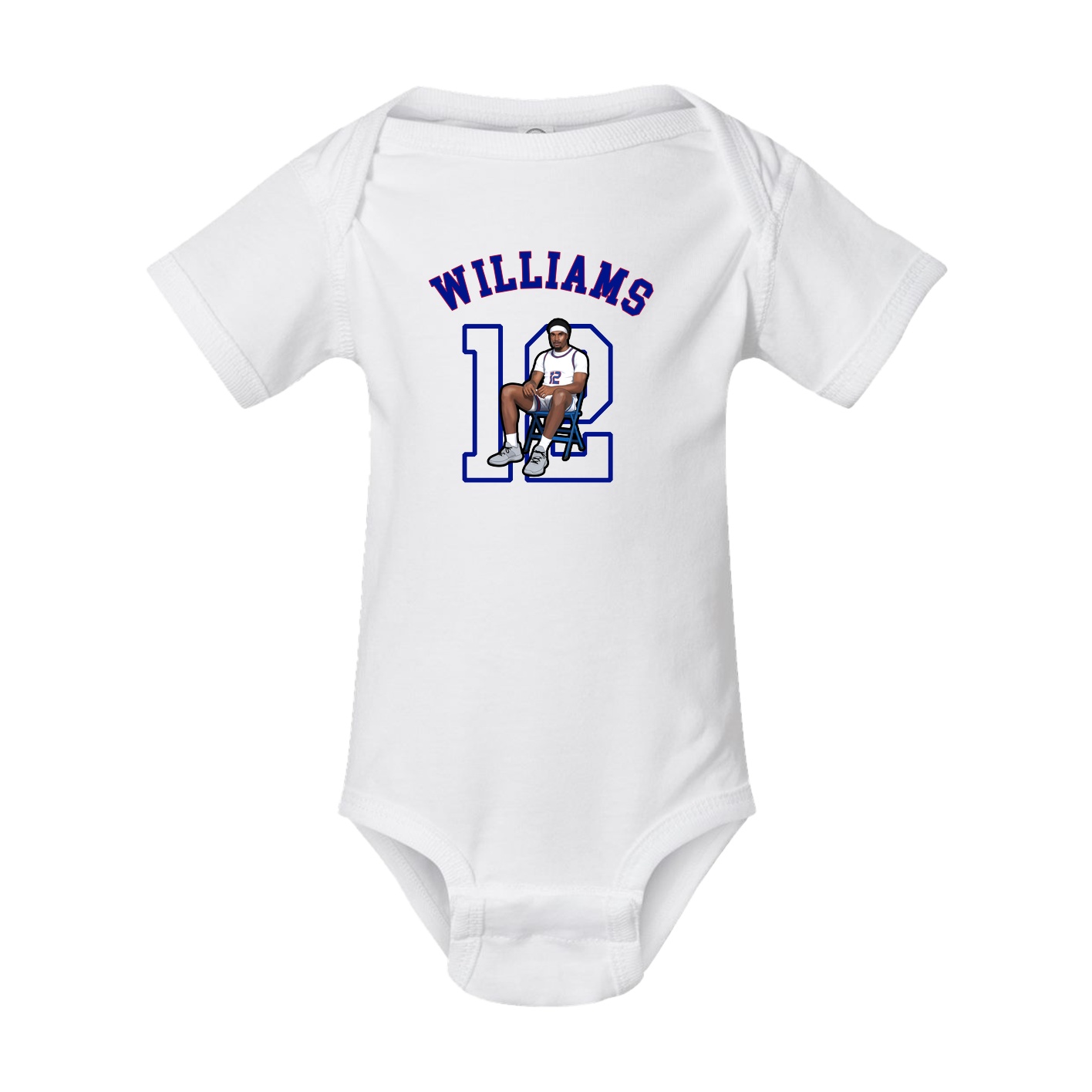 Baby Onesie — Shirsey Arch in White