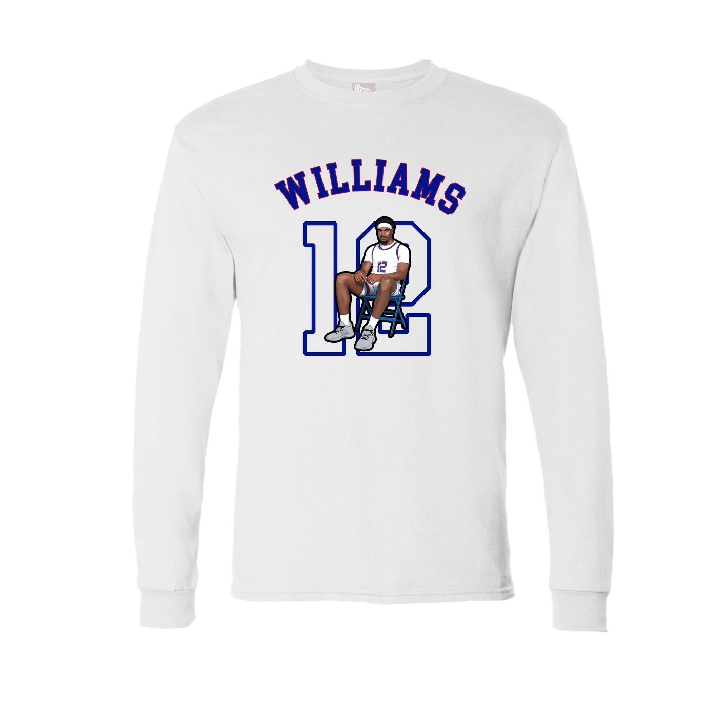 Long Sleeve Tee — Shirsey Arch in White