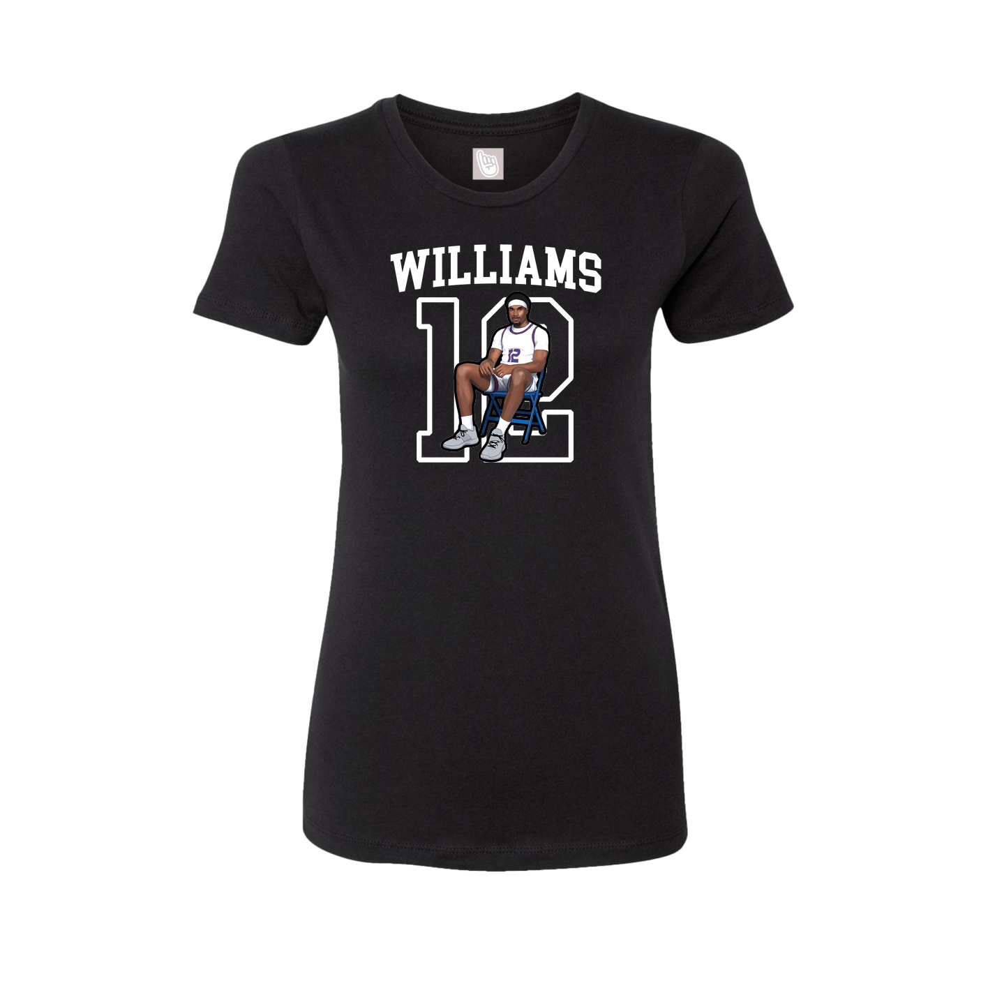 Fitted Women's Tee — Shirsey in Black