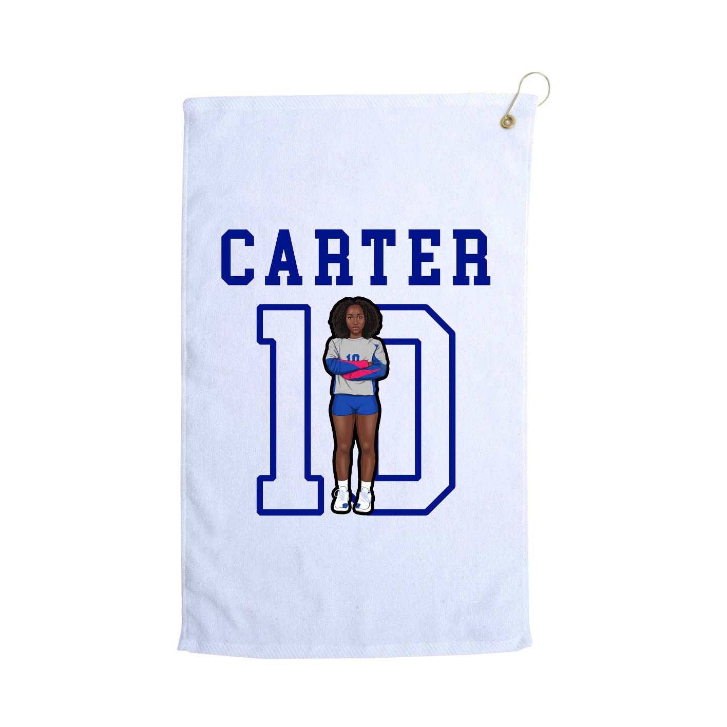 Golf Towel — Shirsey in White
