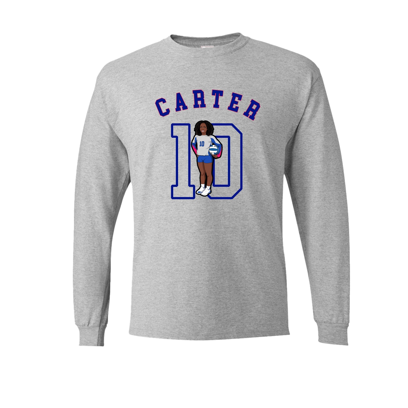 Long Sleeve Tee — Shirsey Arch in Grey