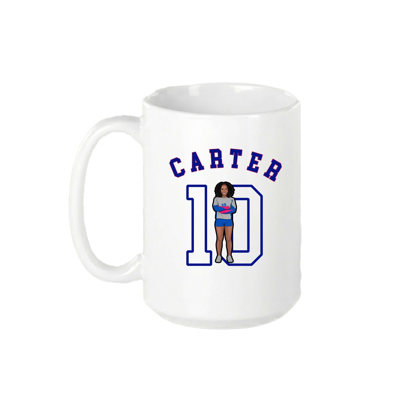 15oz Coffee Mug — Shirsey Arch in White