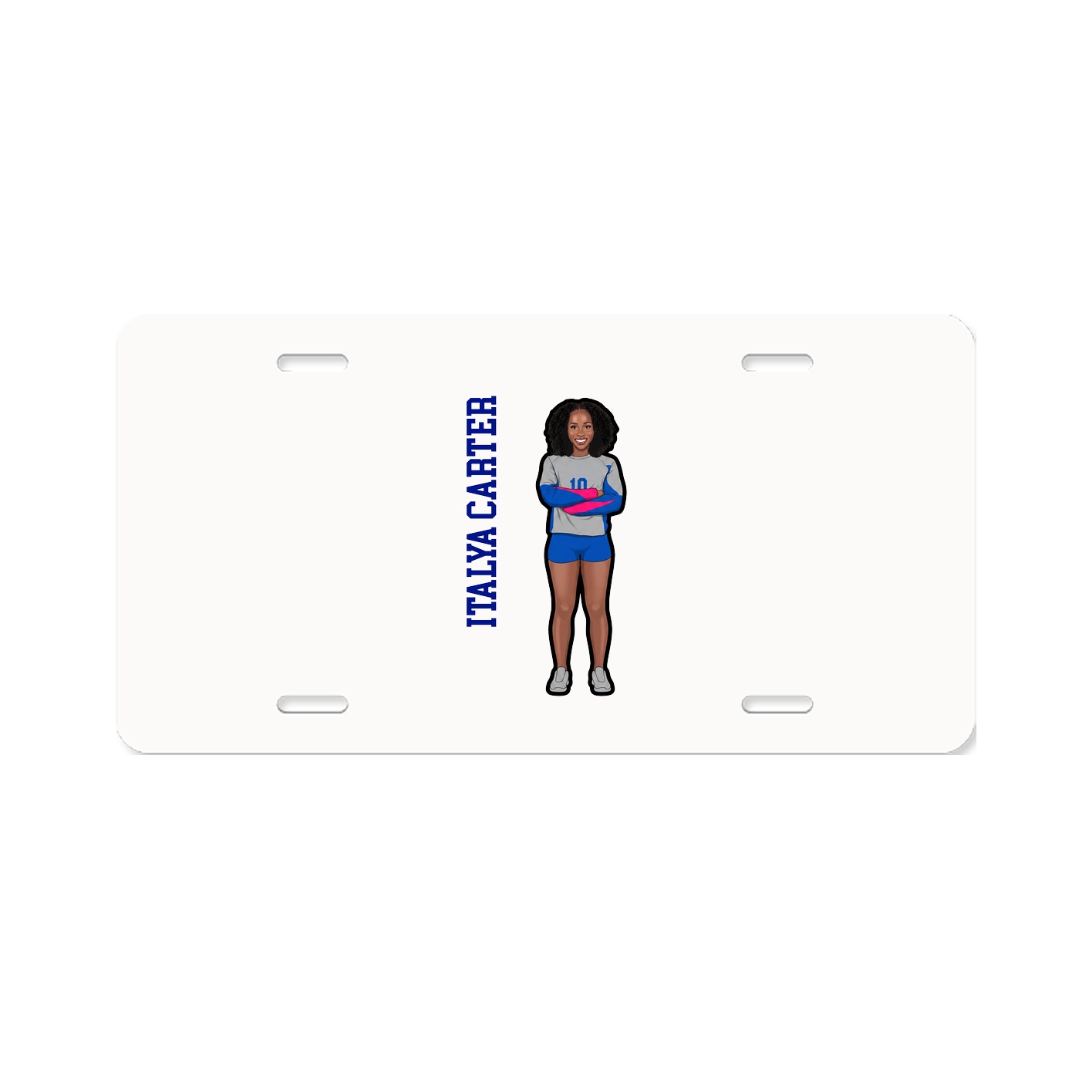 Aluminum License Plate