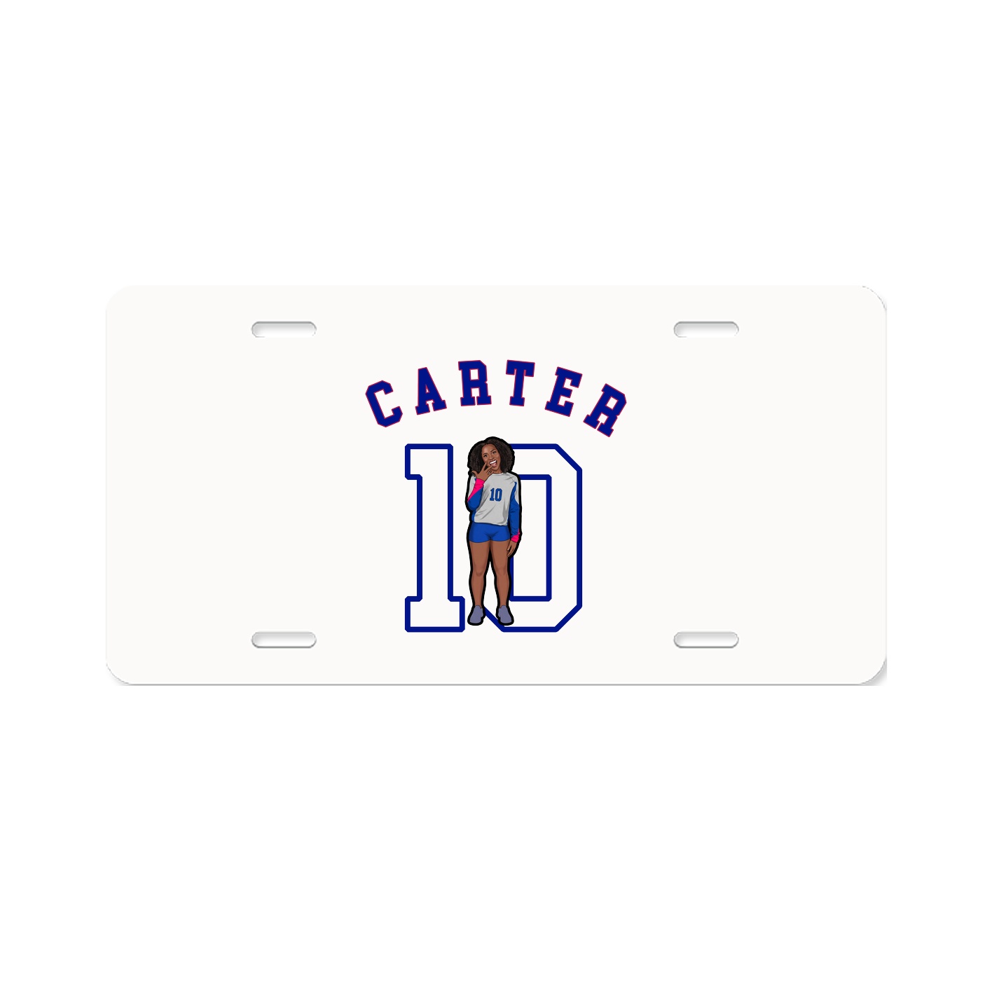 License Plate — Shirsey Arch in Classic