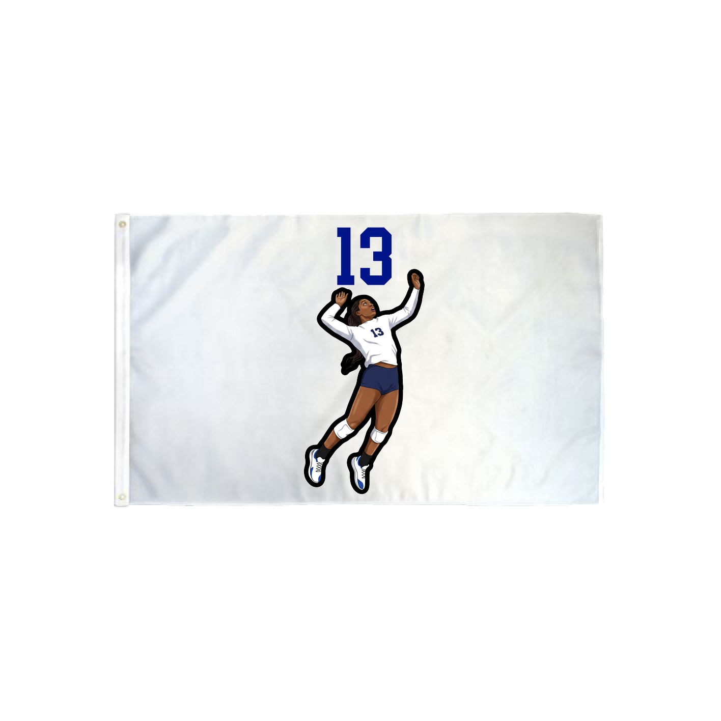 3x5 Flag — Number Top in Classic