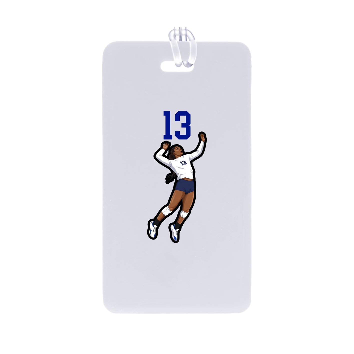 Bag Tag — Number Top in Classic