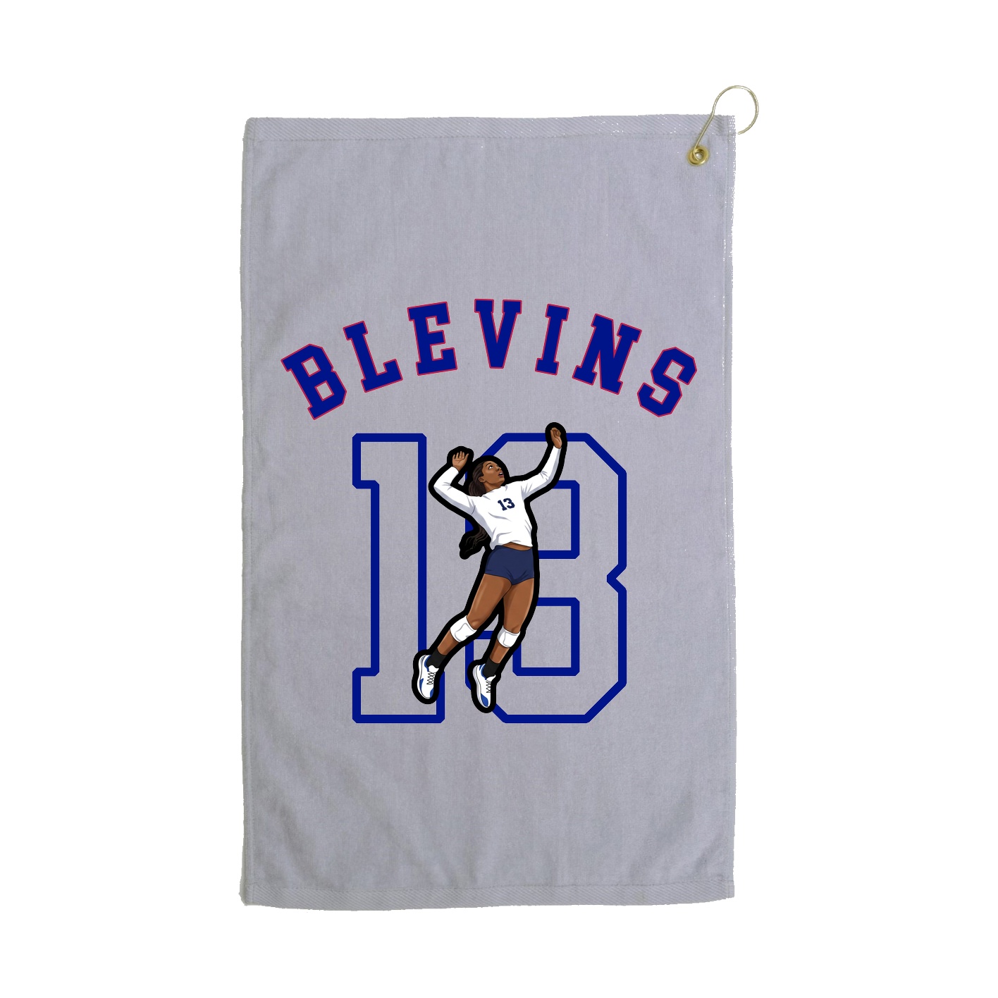 Golf Towel — Shirsey Arch in Grey