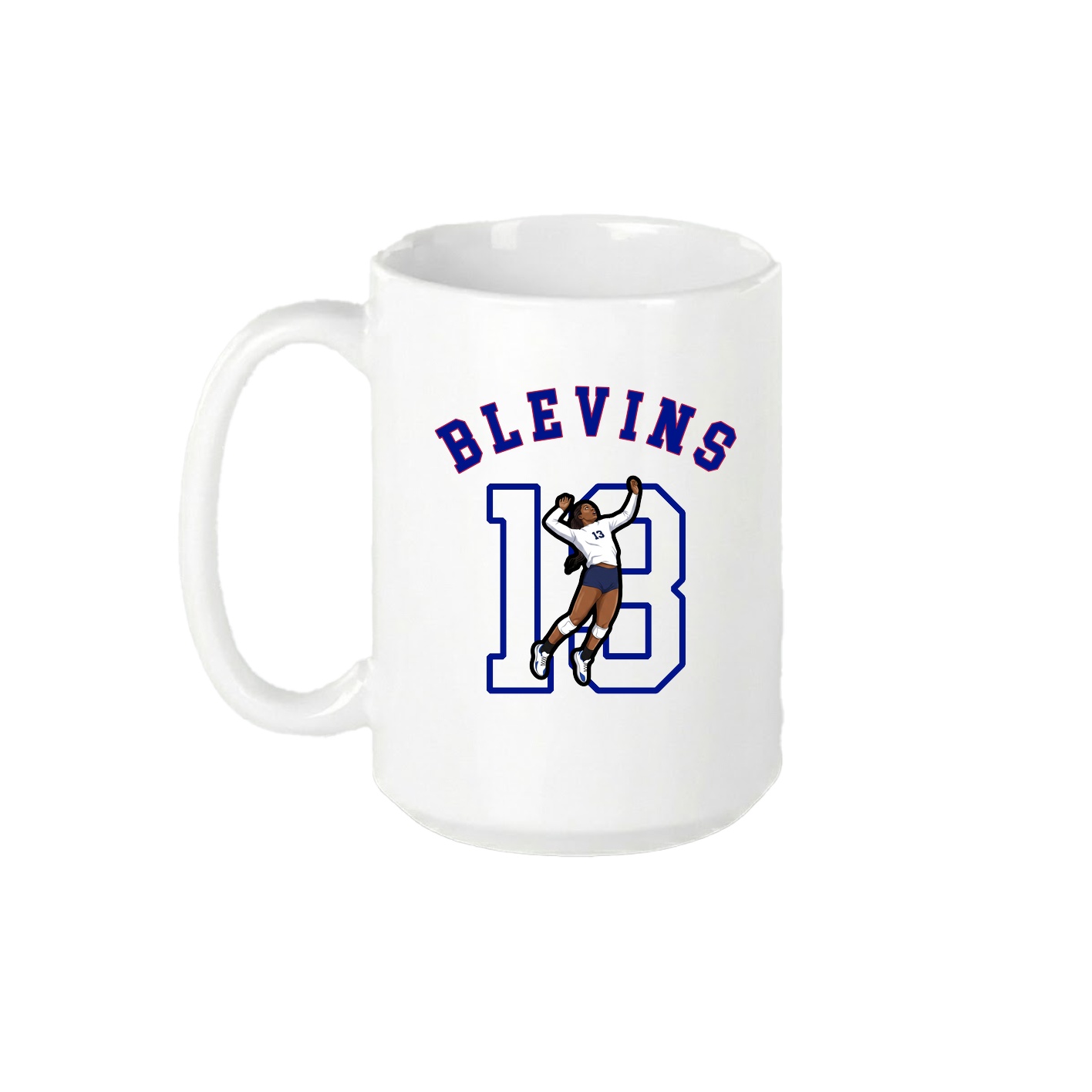 15oz Coffee Mug — Shirsey Arch in White