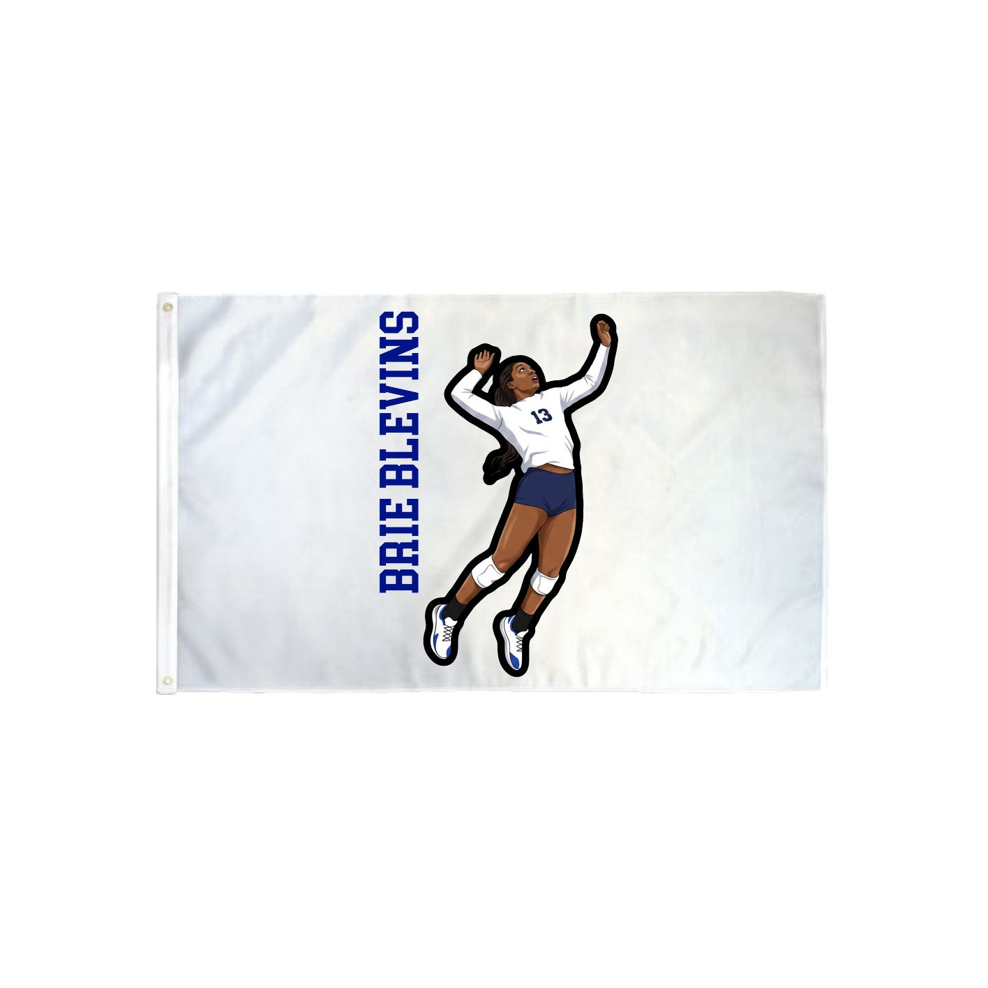 3x5 Flag — Name Vertical in Classic