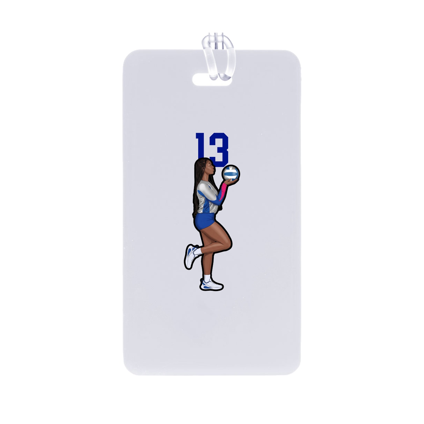 Bag Tag — Number Top in Classic