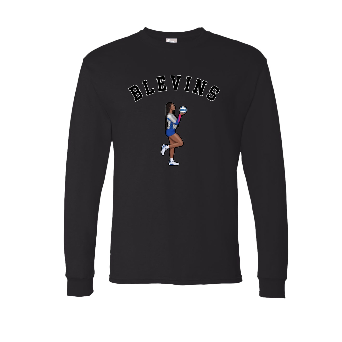 Long Sleeve Tee — Shirsey Arch in Black