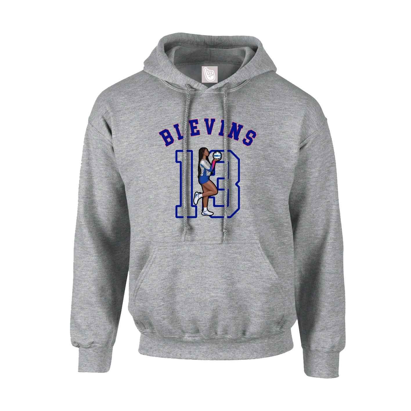 Youth Hoodie — Shirsey Arch in Grey