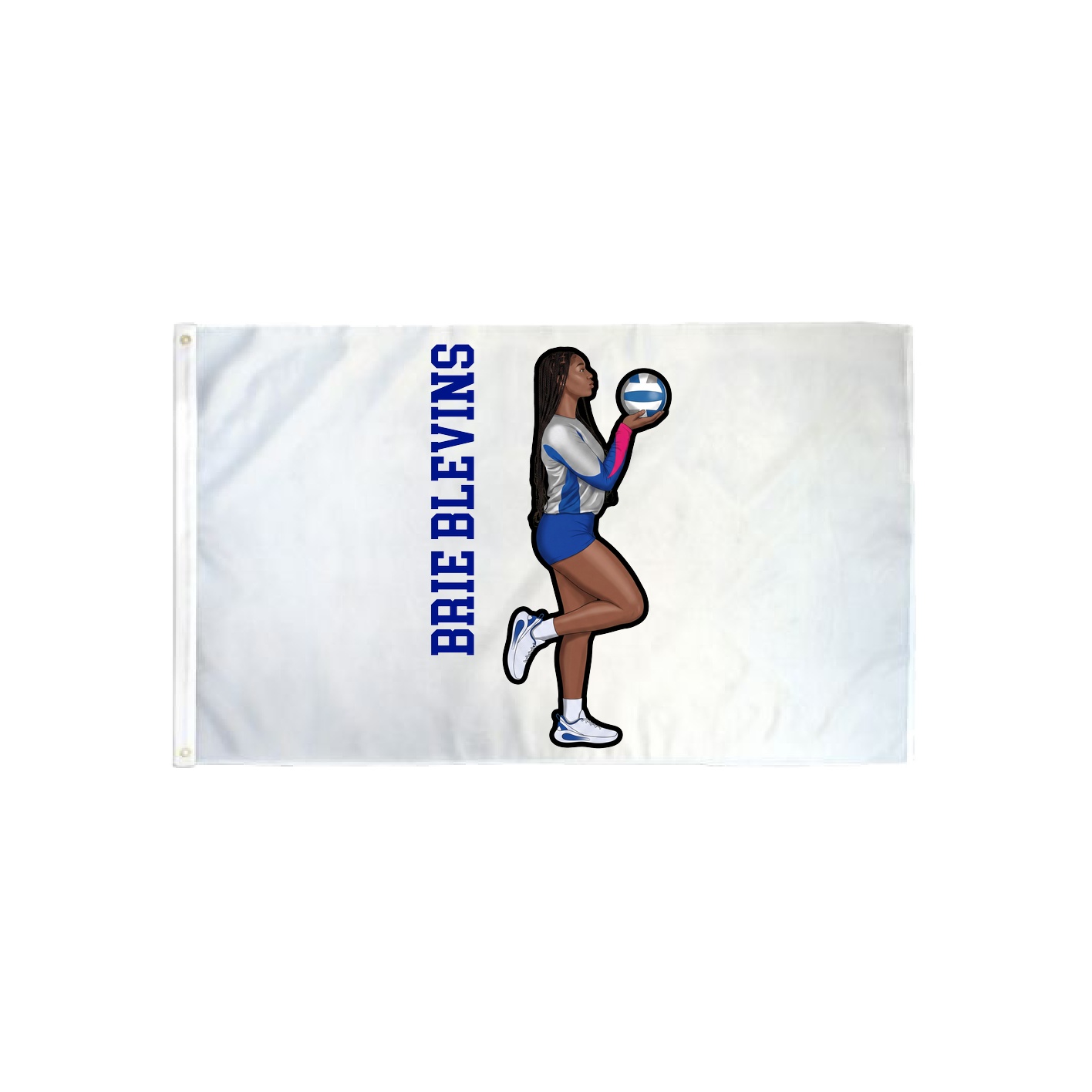 3x5 Flag — Name Vertical in Classic
