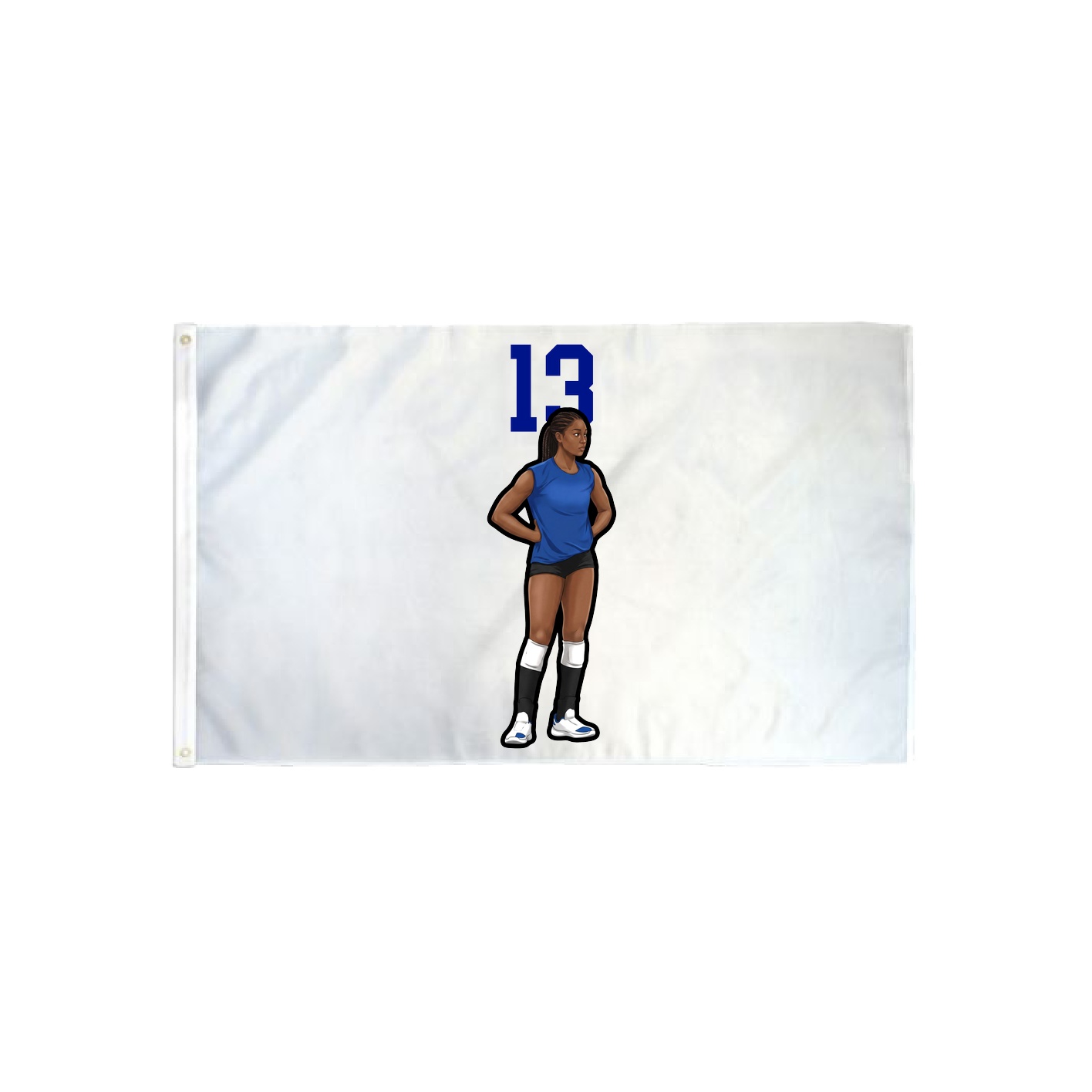 3x5 Flag — Number Top in Classic