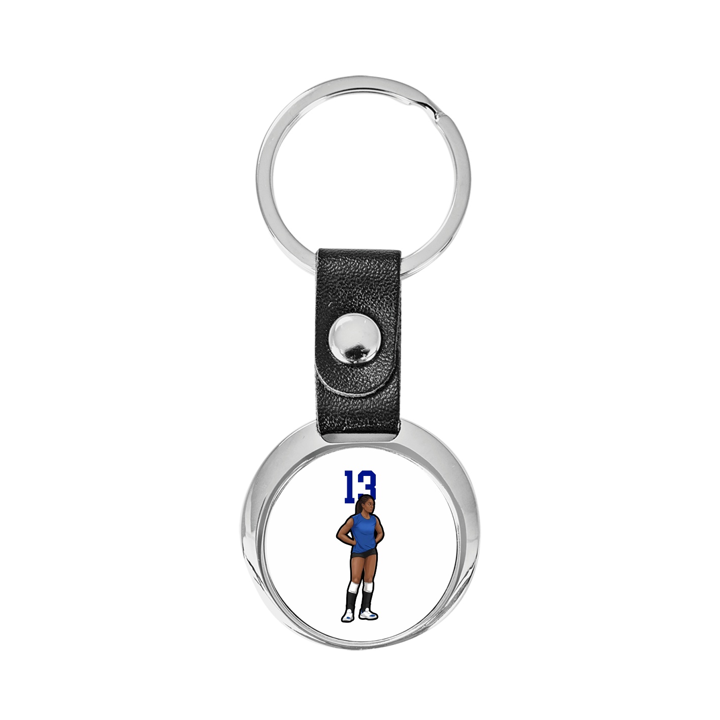 Key Chain — Number Top in Classic