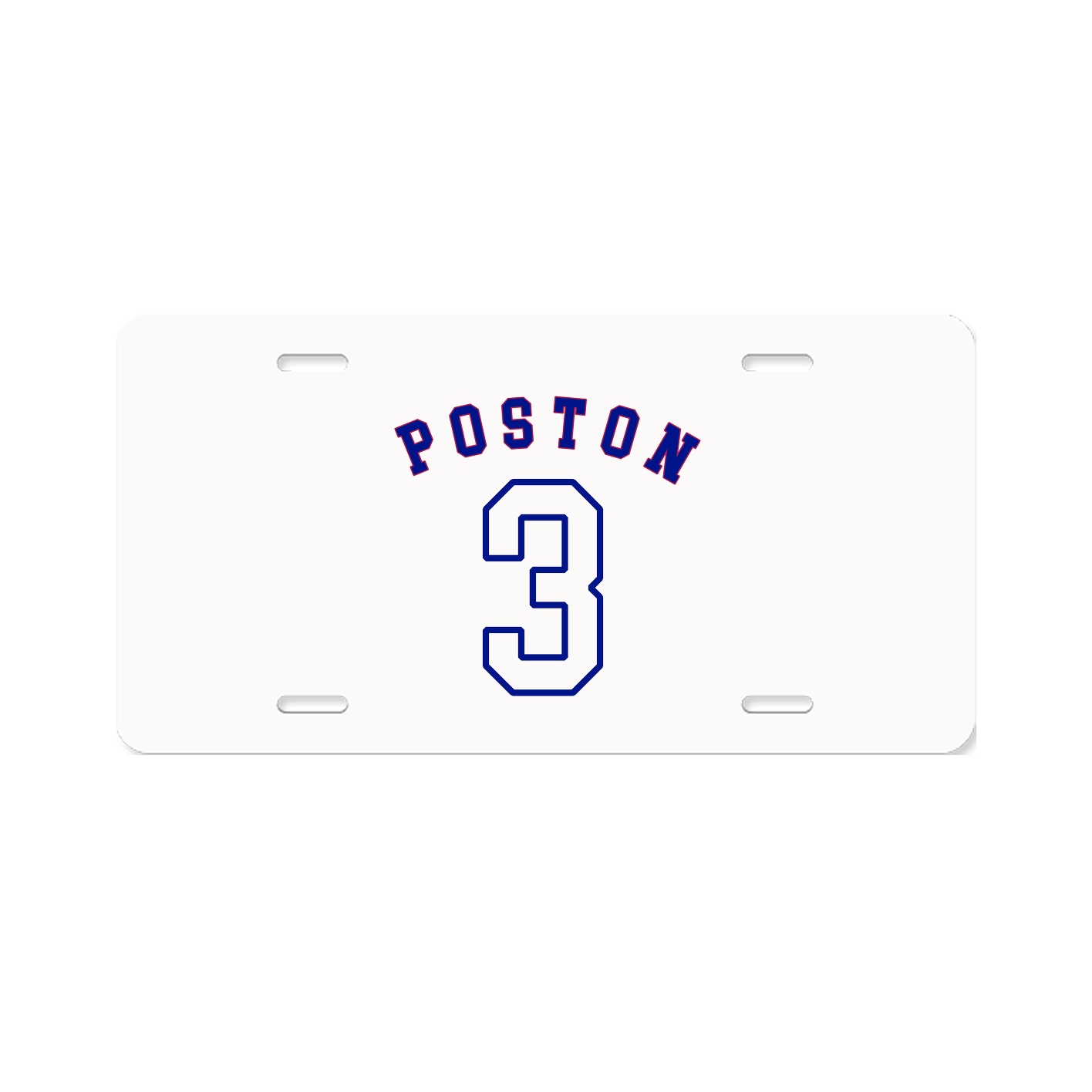 License Plate — Shirsey Arch in Classic