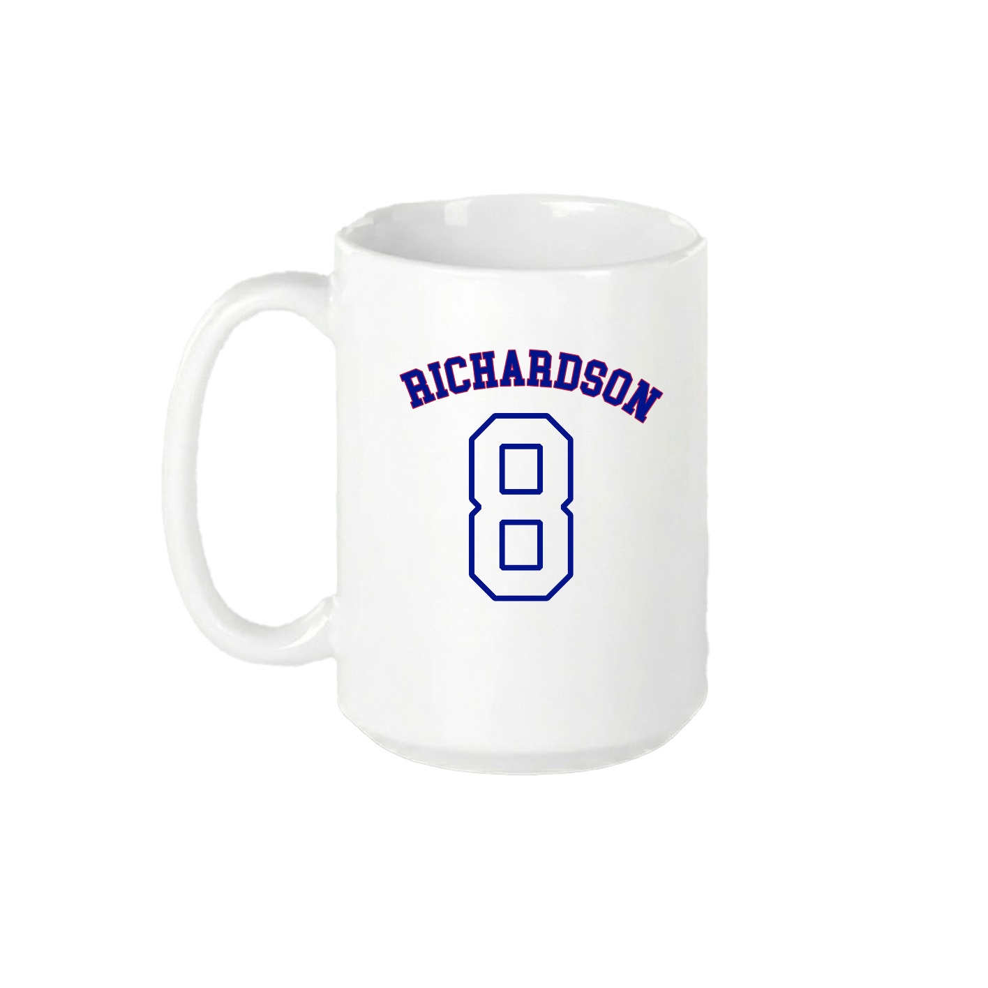 15oz Coffee Mug — Shirsey Arch in White