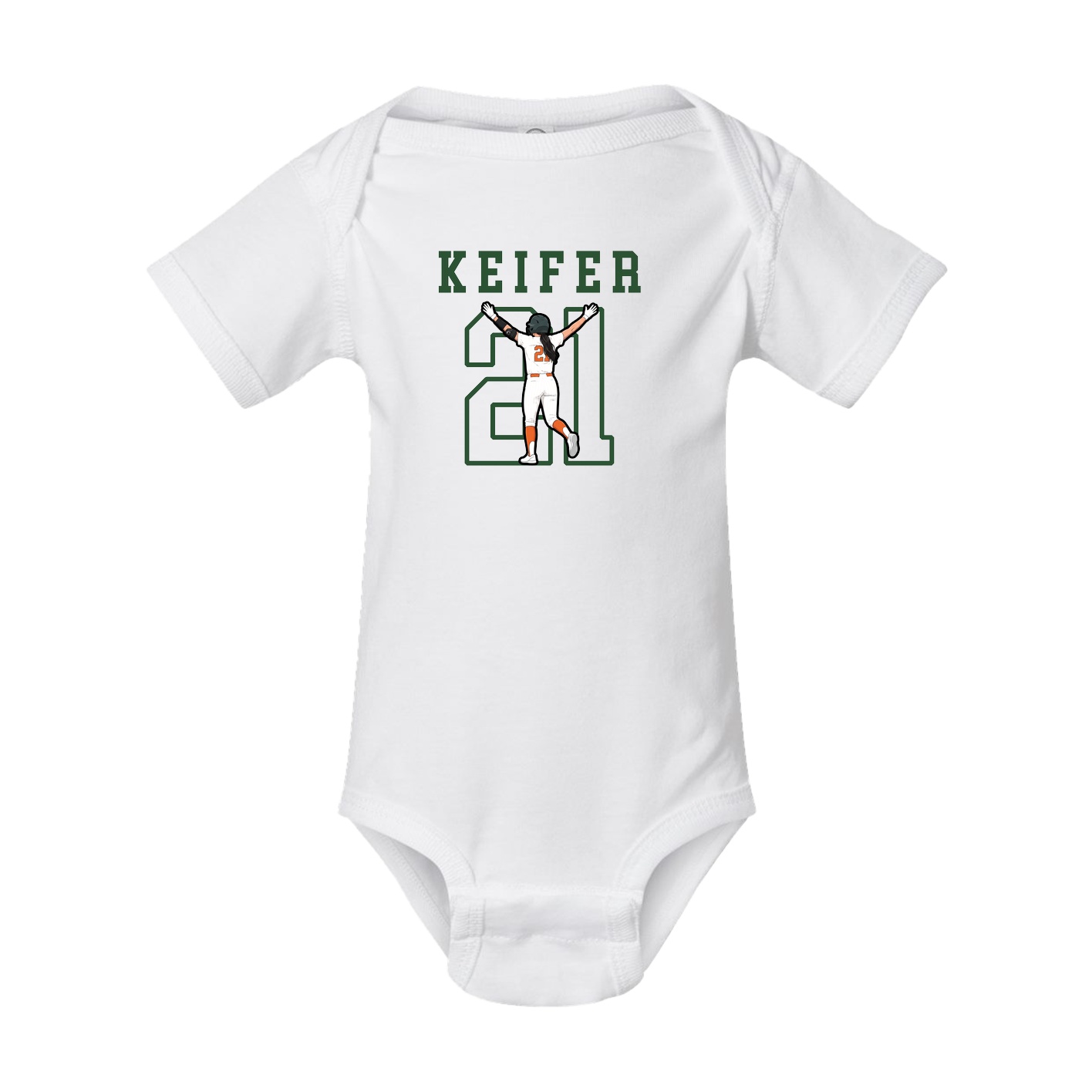 Baby Onesie — Shirsey in White
