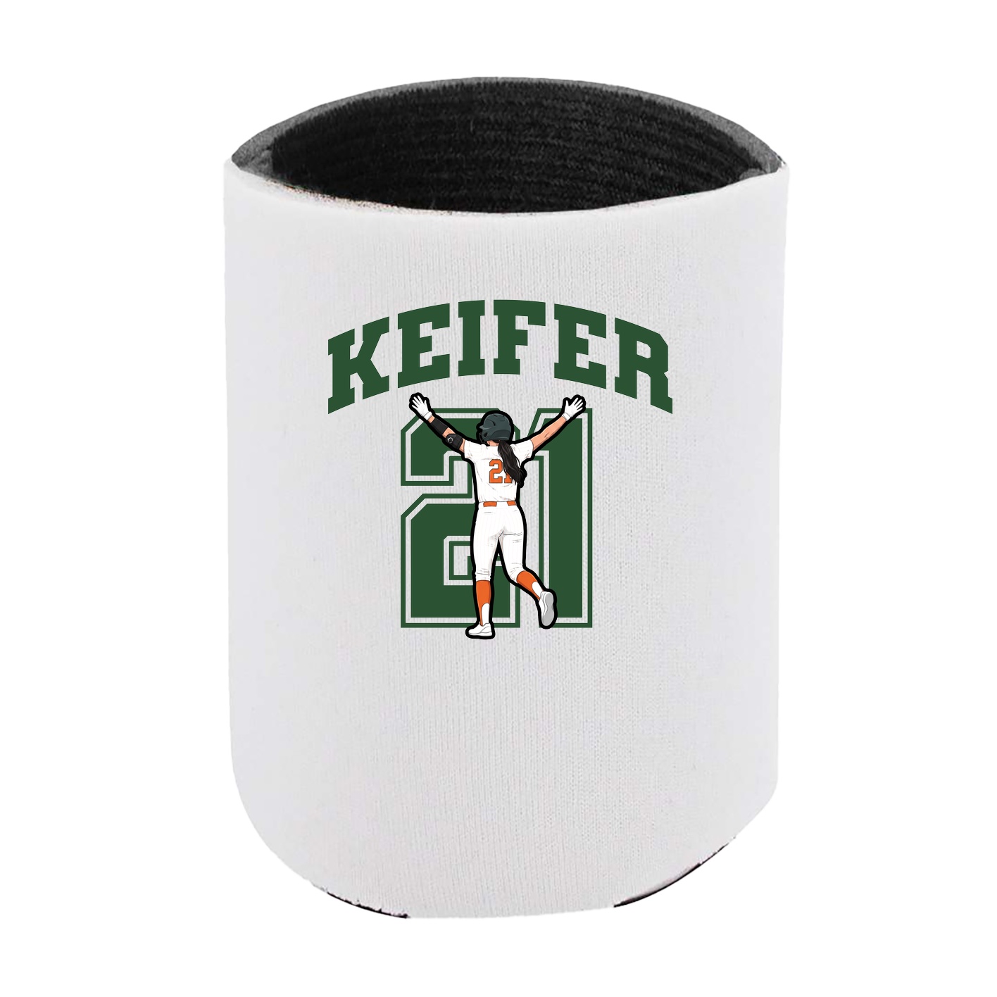 Can Holder — Number in White