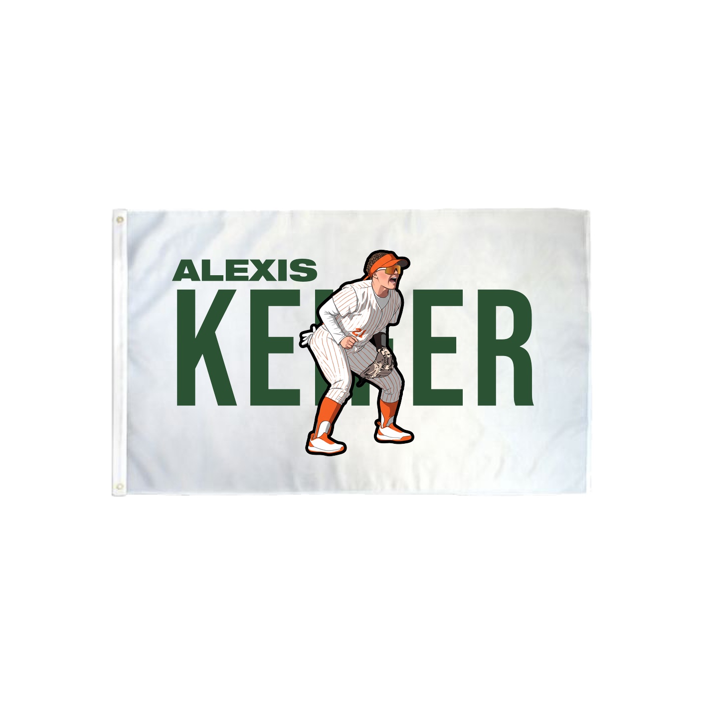 3x5 Flag — Player Name in Classic