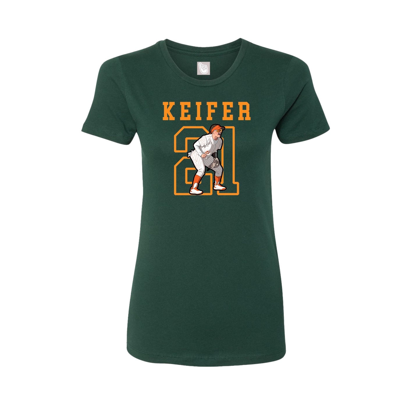 Fitted Women's Tee — Shirsey in Green