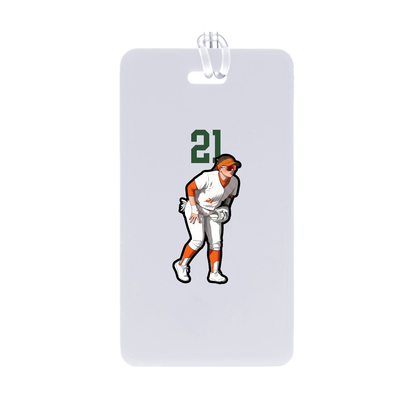 Bag Tag — Number Top in Classic