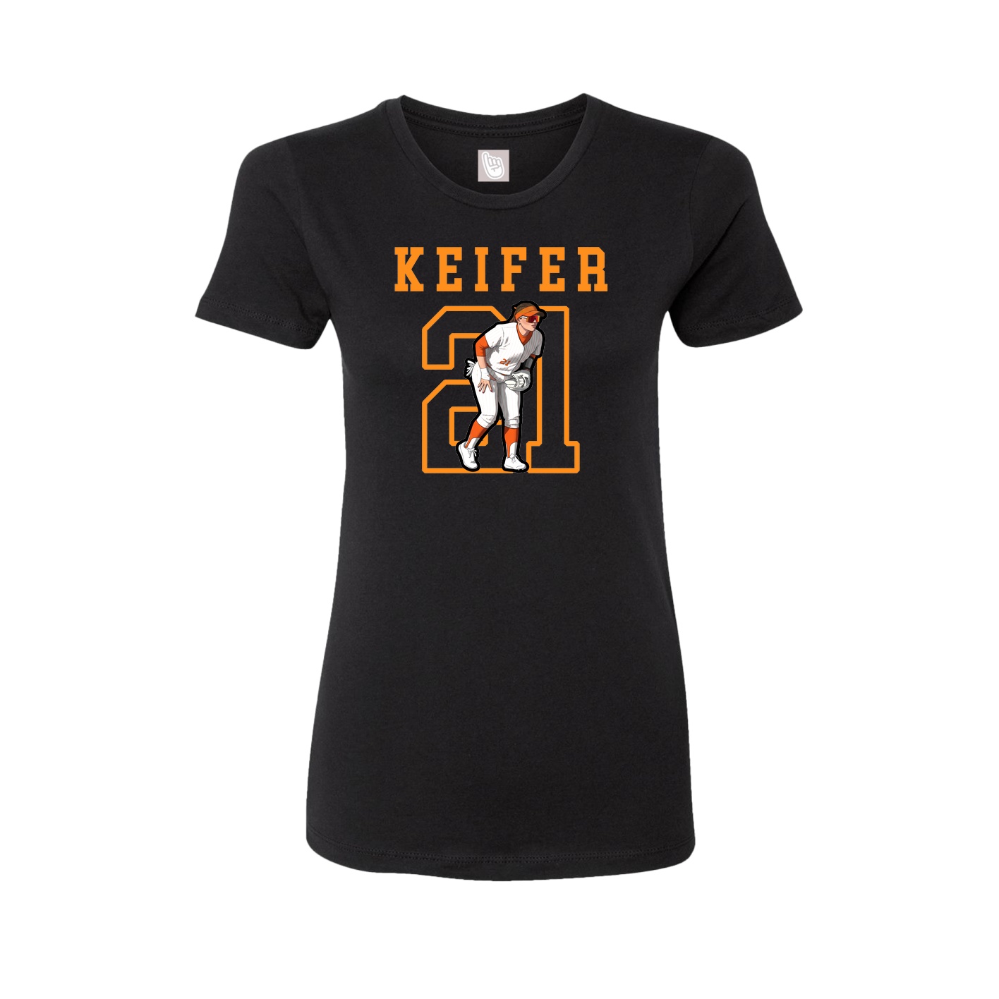 Fitted Women's Tee — Shirsey in Black