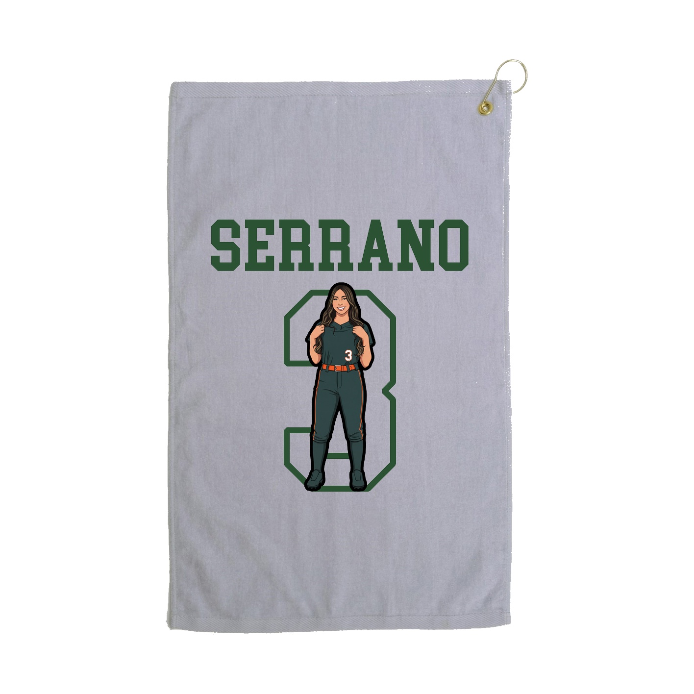 Golf Towel — Shirsey in Grey