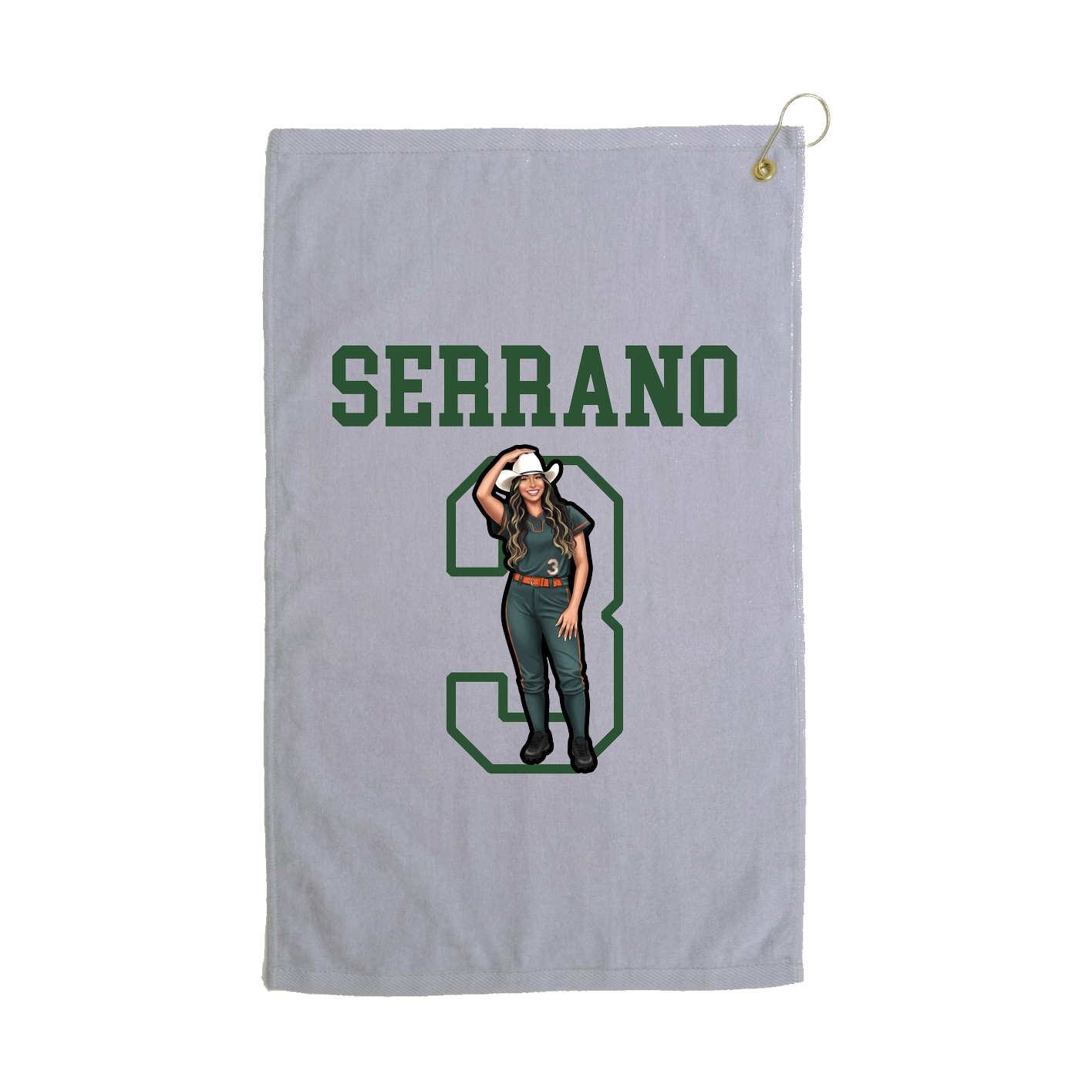 Golf Towel — Shirsey in Grey
