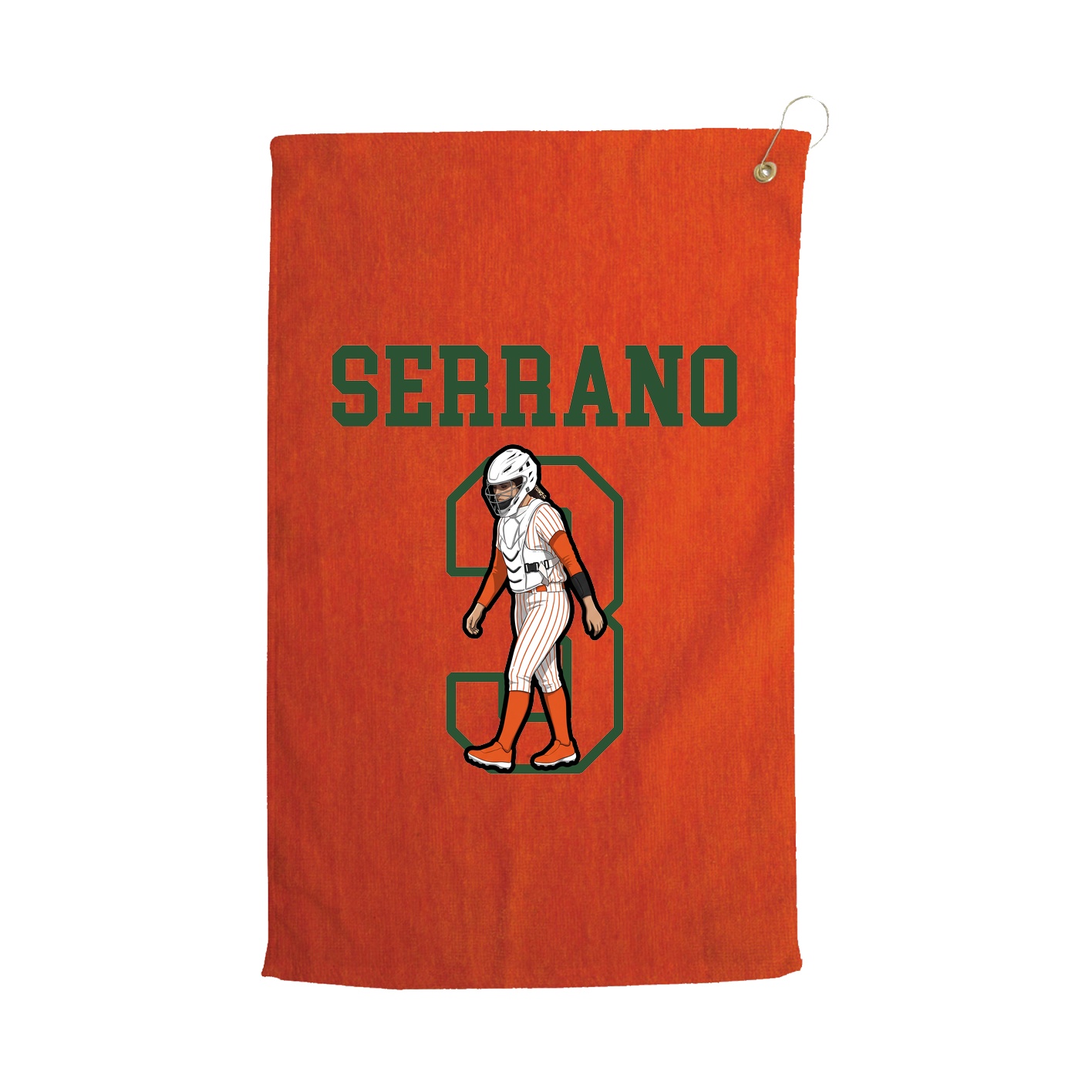 Golf Towel — Shirsey in Orange