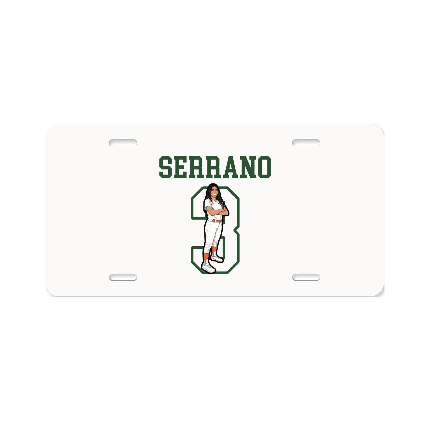 License Plate — Shirsey in Classic