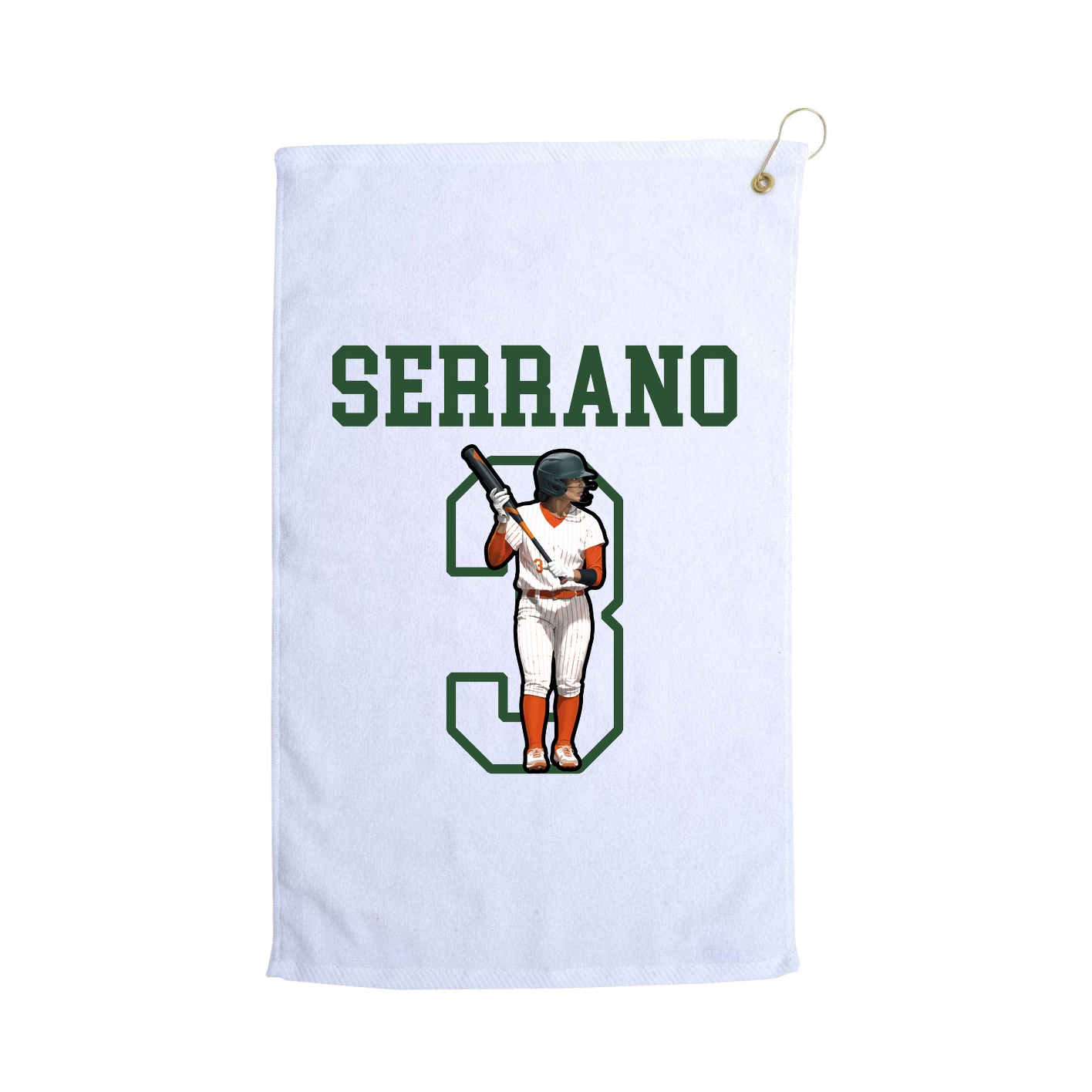 Golf Towel — Shirsey in White