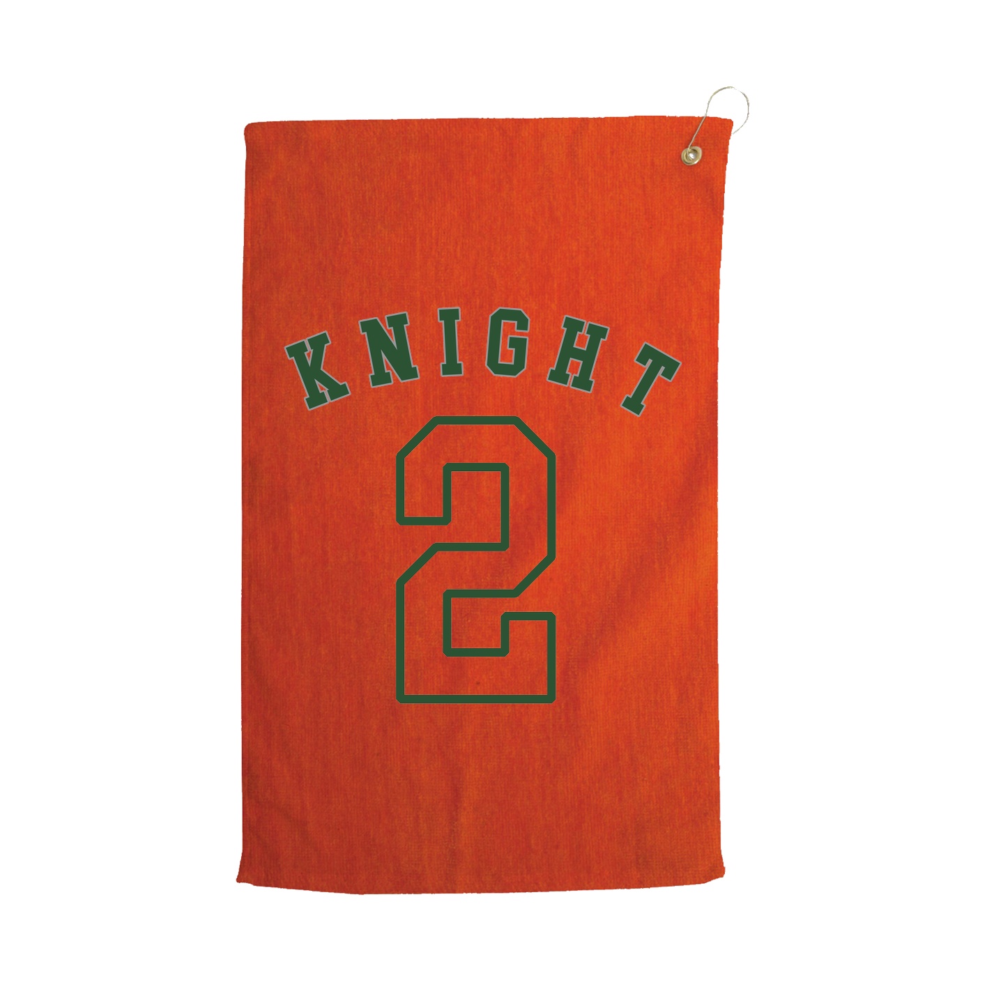 Golf Towel — Shirsey Arch in Orange