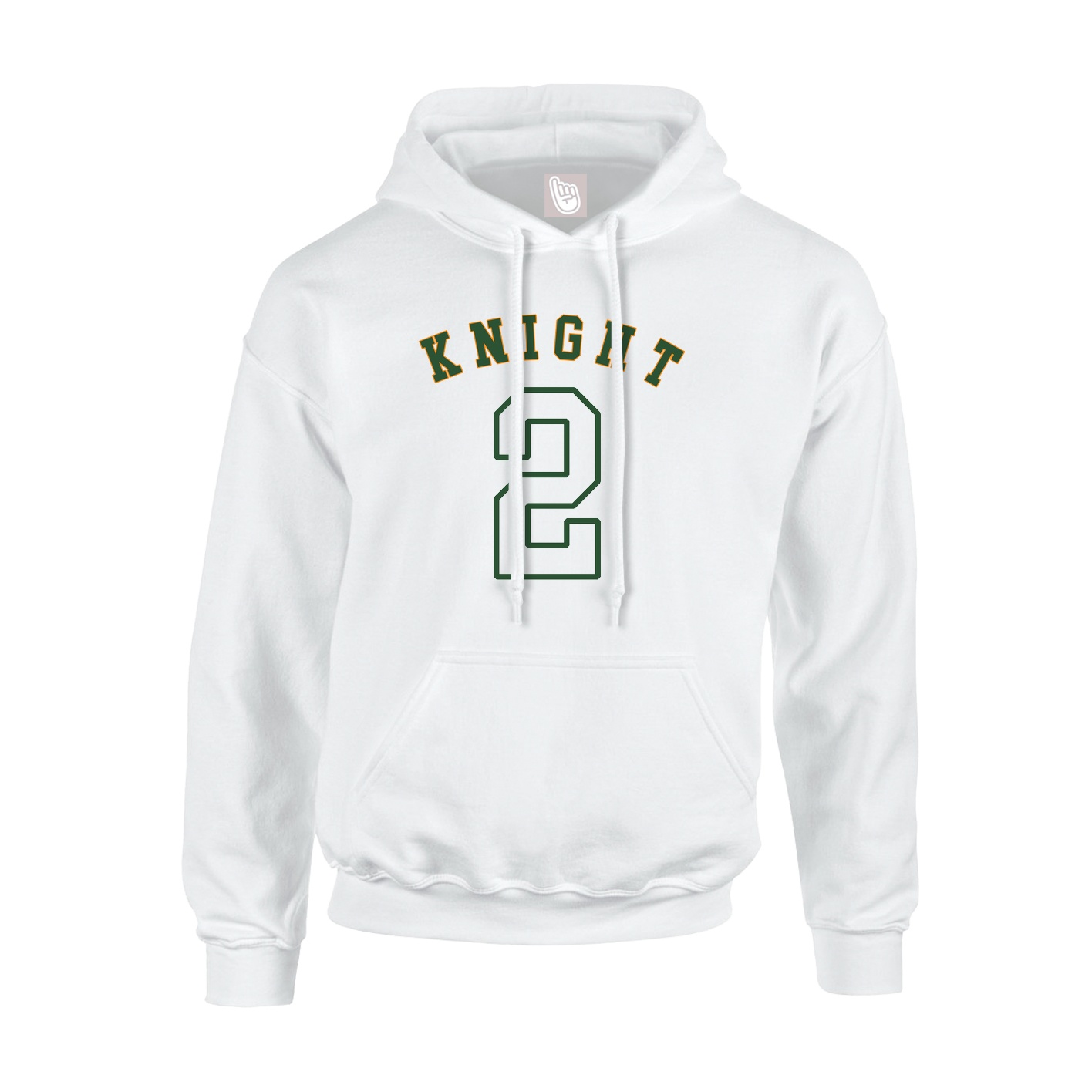 Hoodie — Shirsey Arch in White