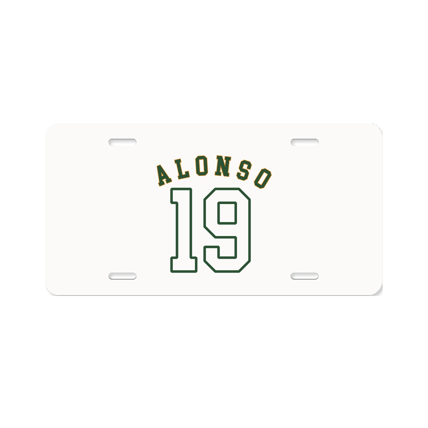 License Plate — Shirsey Arch in Classic