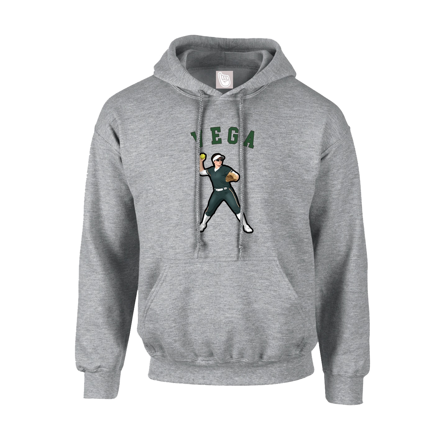 Hoodie — Shirsey Arch in Grey