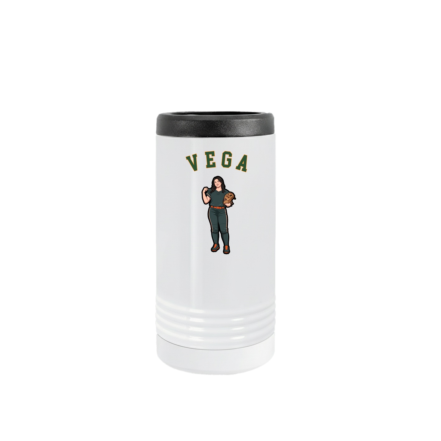 Slim Beverage Holder — Shirsey Arch in White