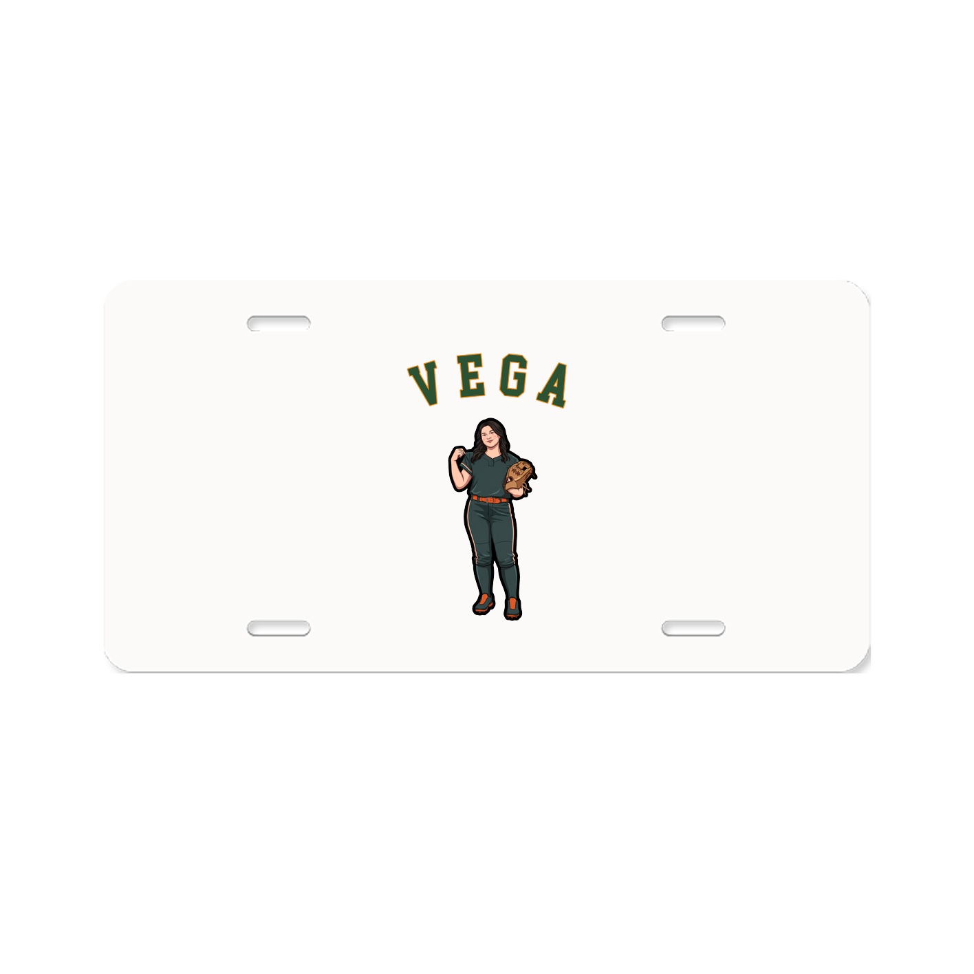 License Plate — Shirsey Arch in Classic