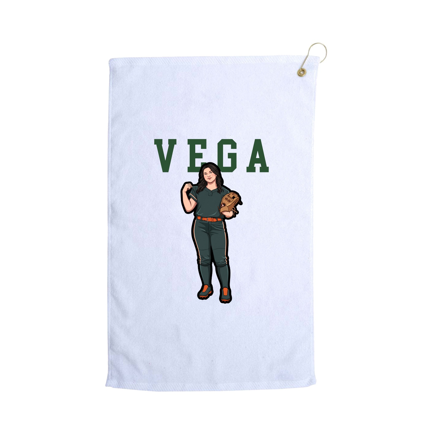 Golf Towel — Shirsey in White