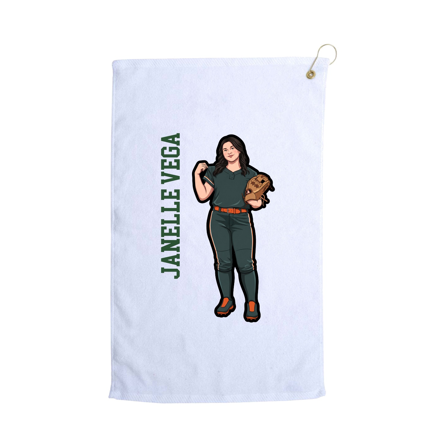 Terry Velour Golf Towel