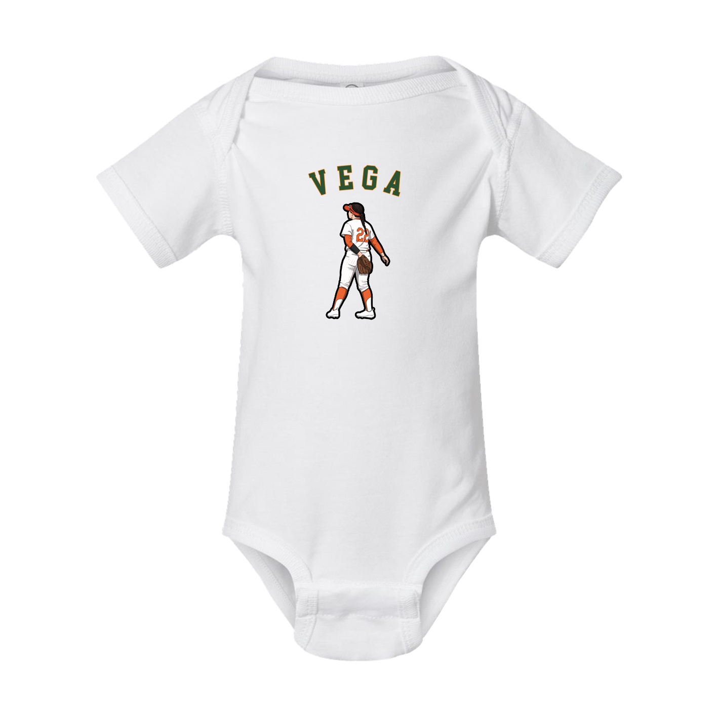 Baby Onesie — Shirsey Arch in White