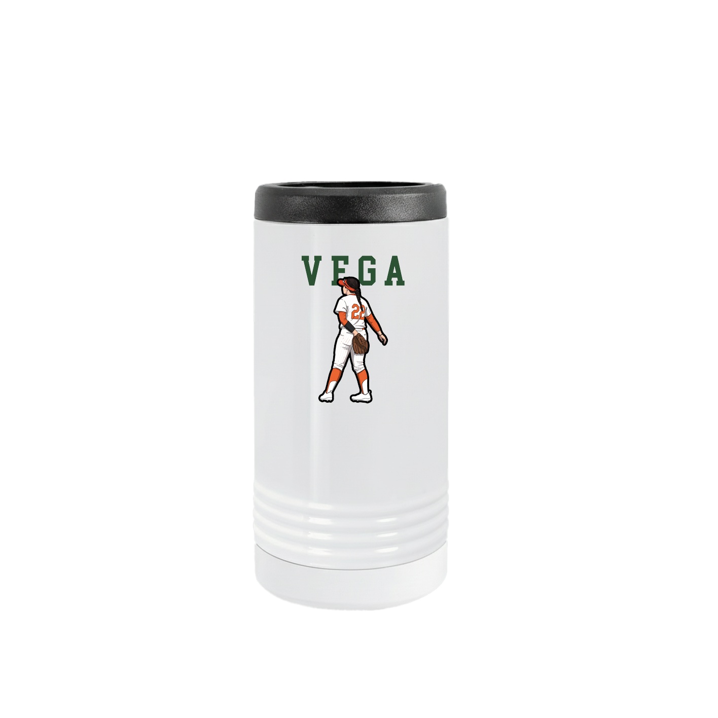 Slim Beverage Holder — Shirsey in White