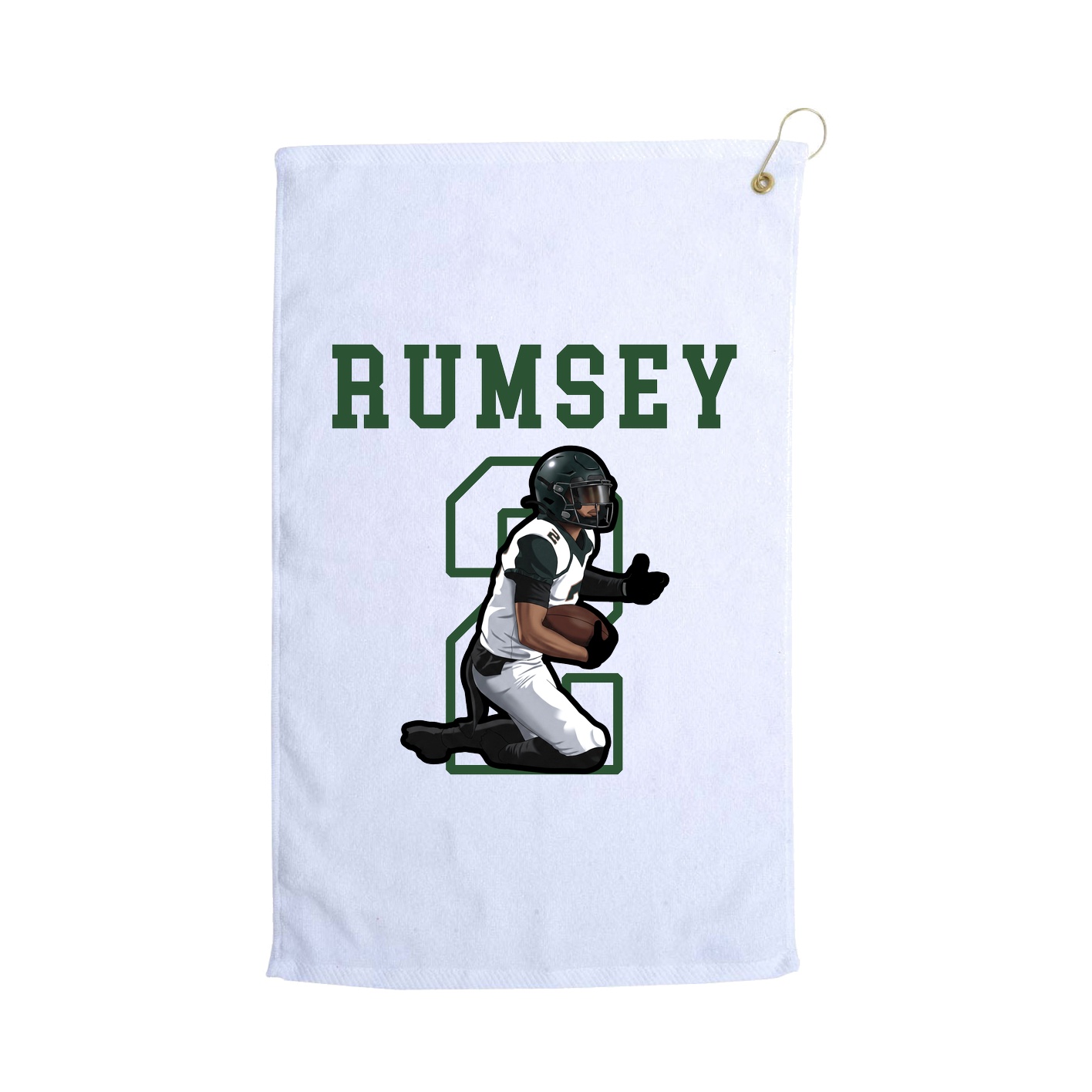 Golf Towel — Shirsey in White