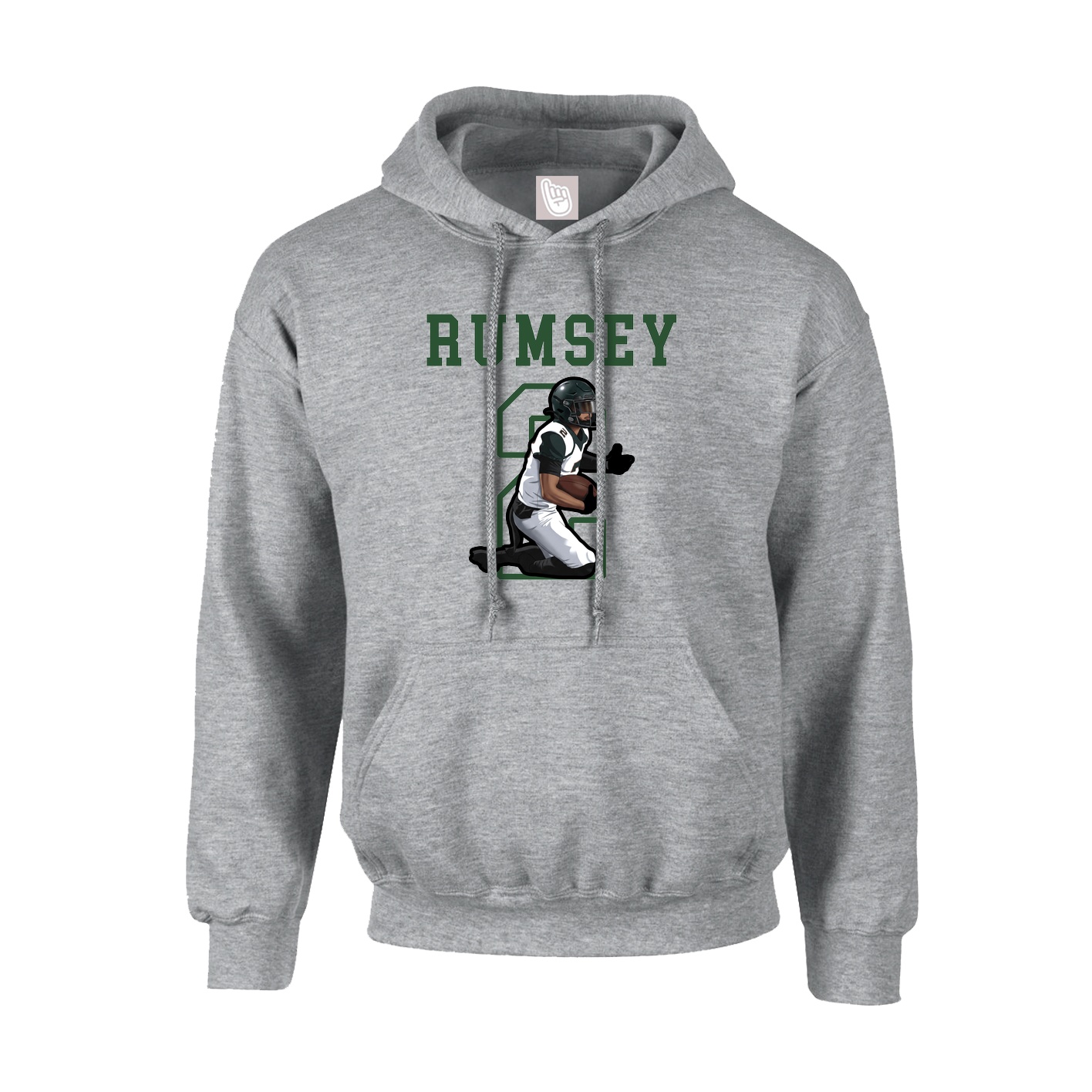Hoodie — Shirsey in Grey
