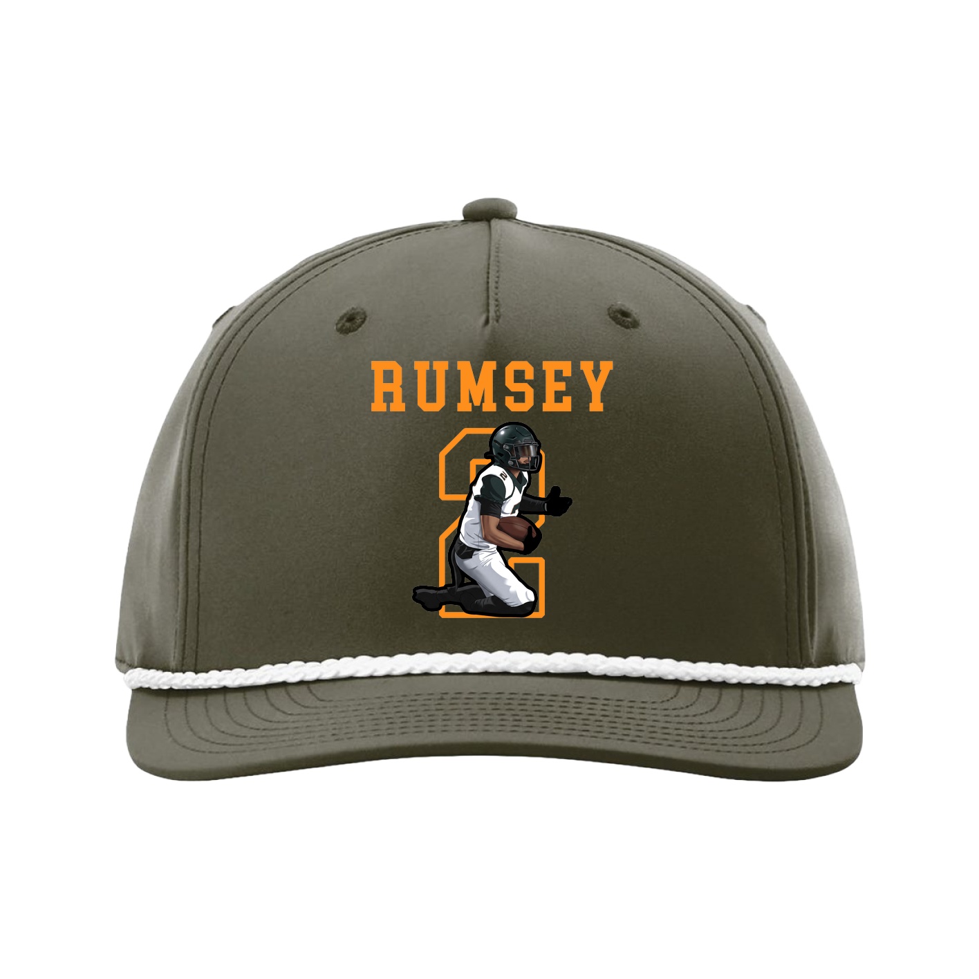 Five-Panel Classic Rope Cap — Shirsey in Green